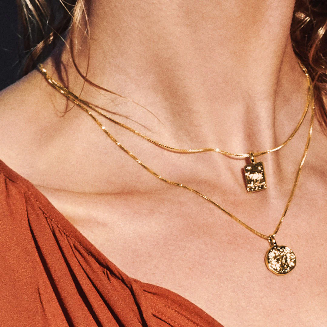 VALKYRIA coin necklace 2-in-1-set gold-plated - Image 2