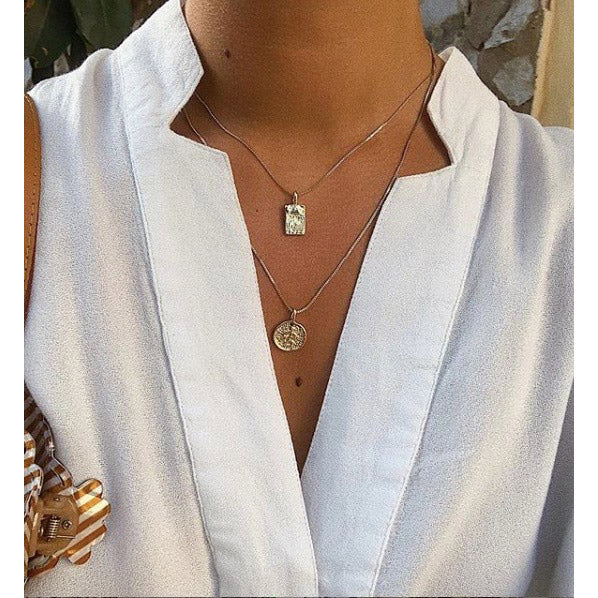 VALKYRIA coin necklace 2-in-1-set gold-plated - Image 5