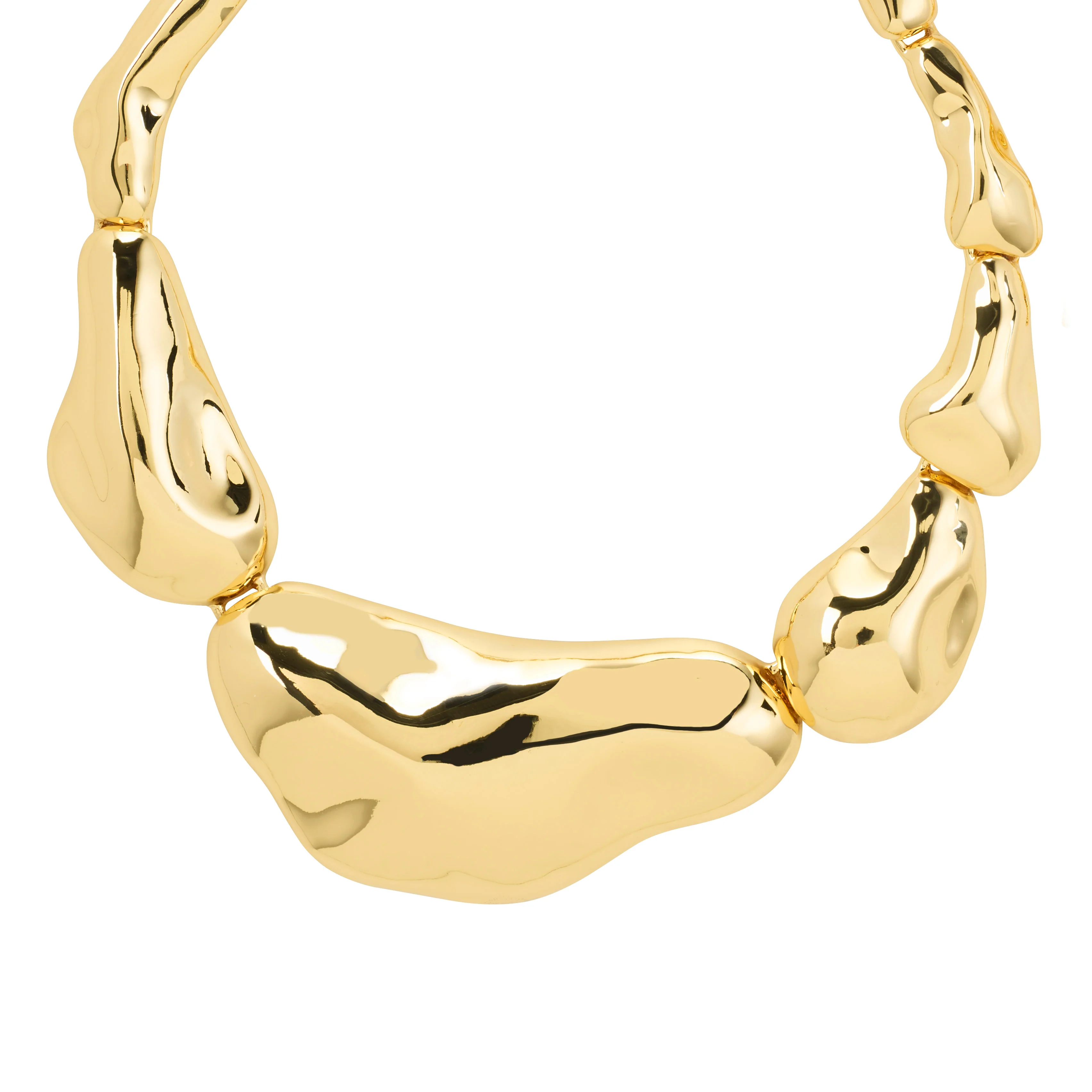 FREE statement necklace gold-plated