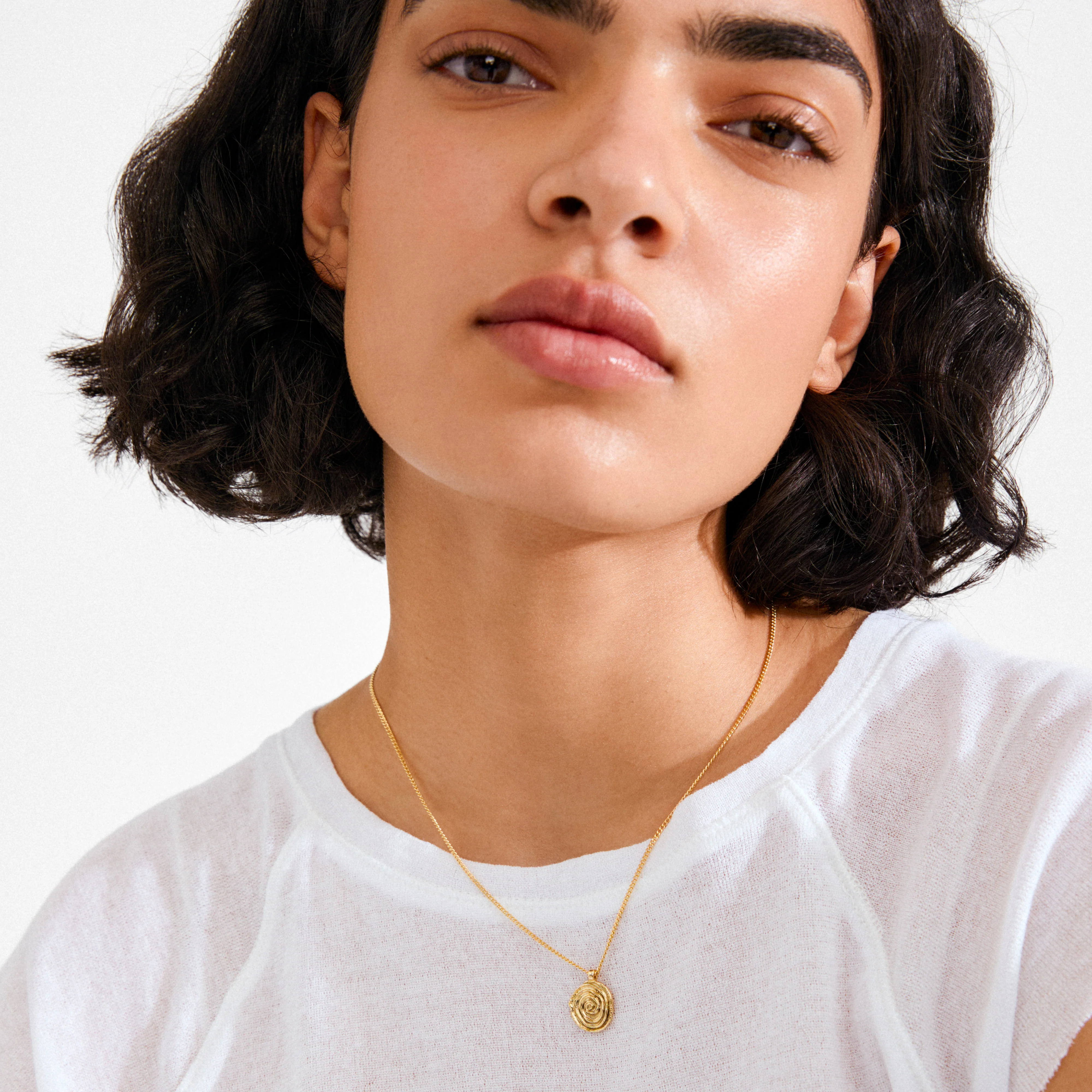 AIR coin necklace gold-plated - Image 2