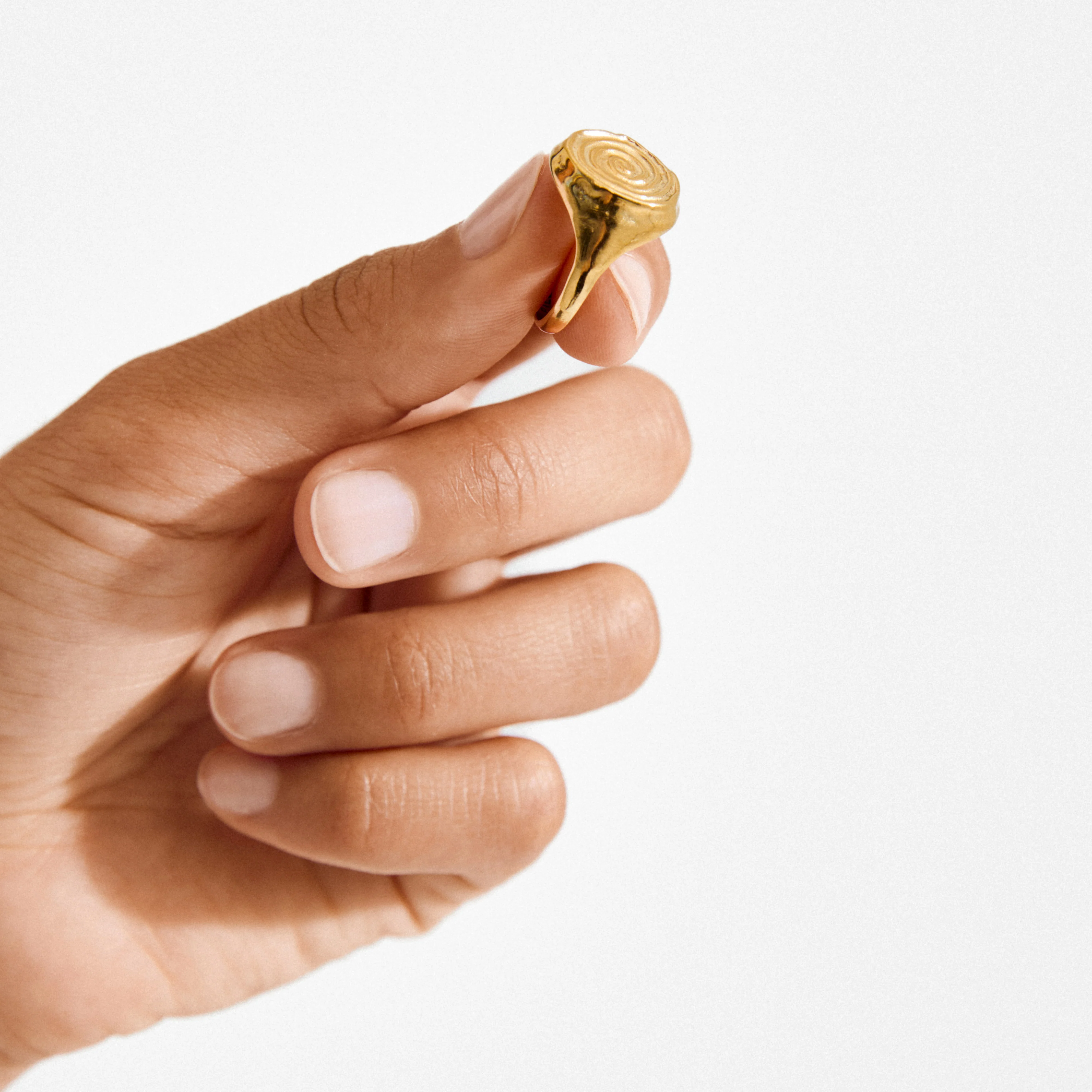AIR ring gold-plated - Image 4
