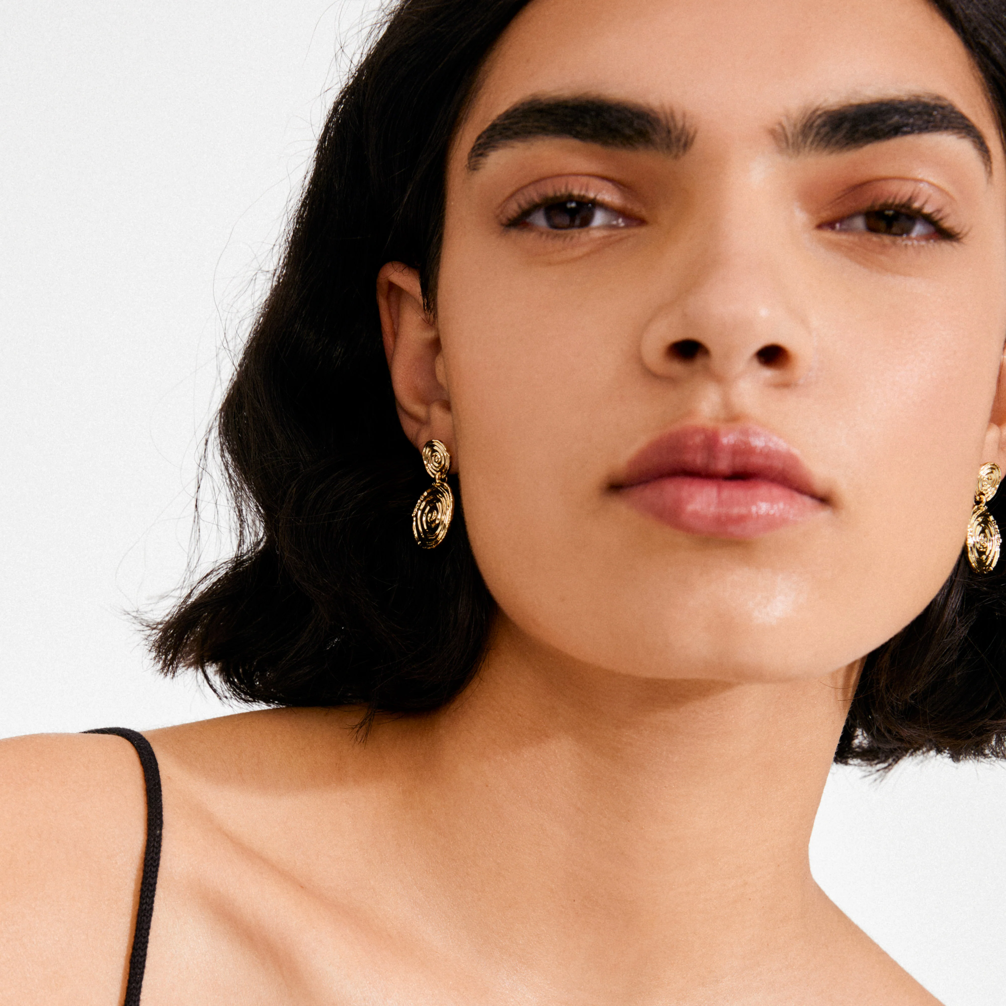 AIR earrings gold-plated - Image 3
