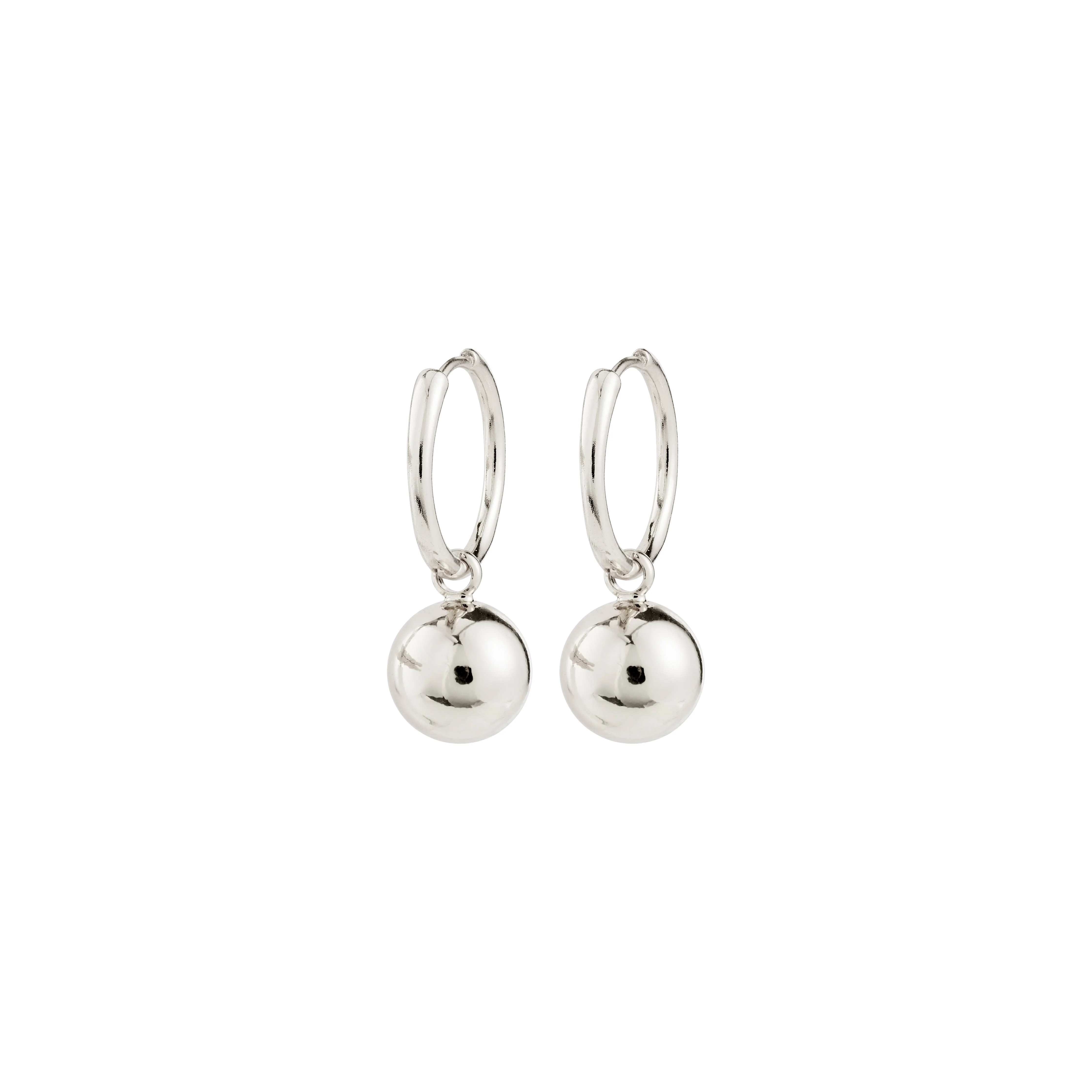 AIR hoop earrings silver-plated