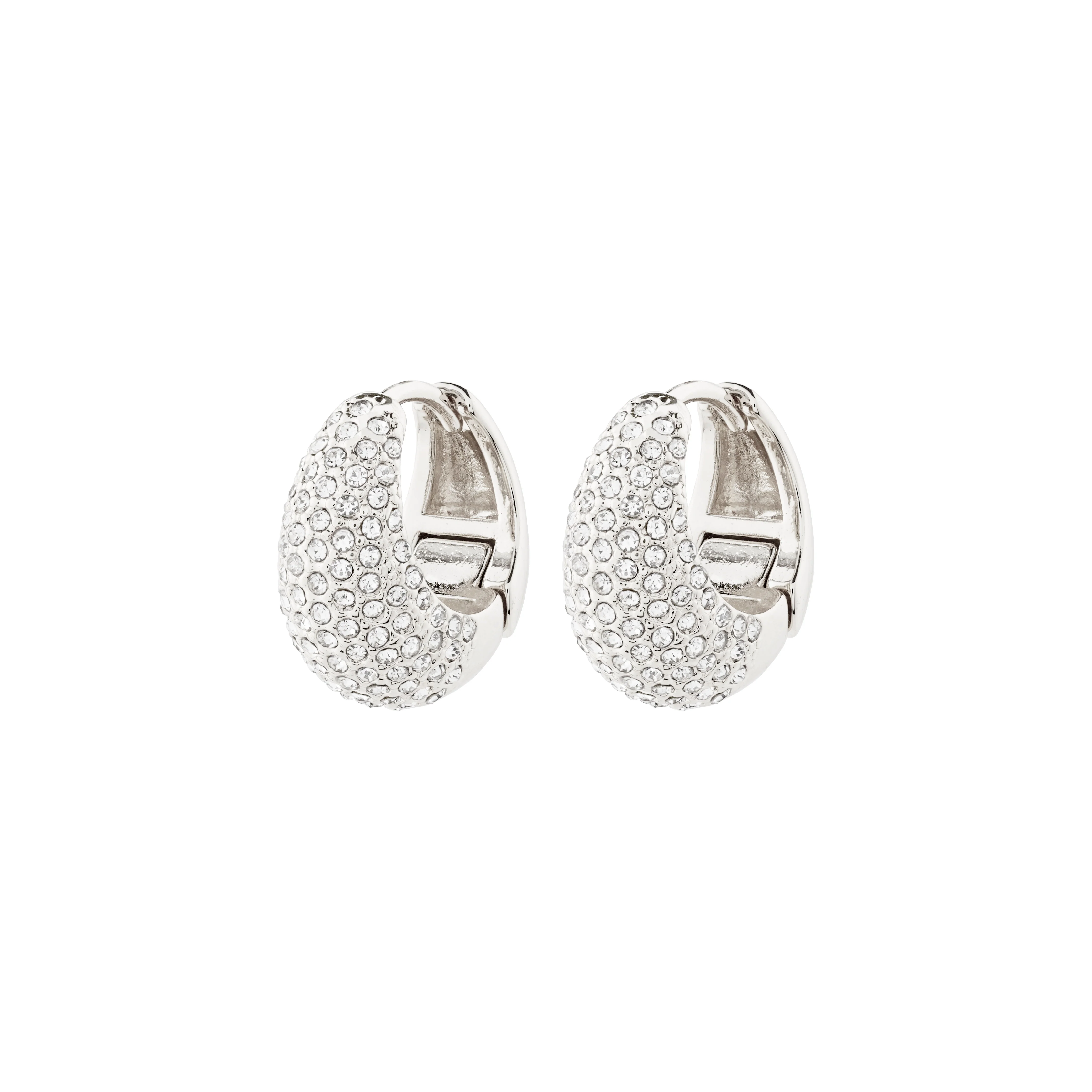 FOCUS crystal earrings silver-plated