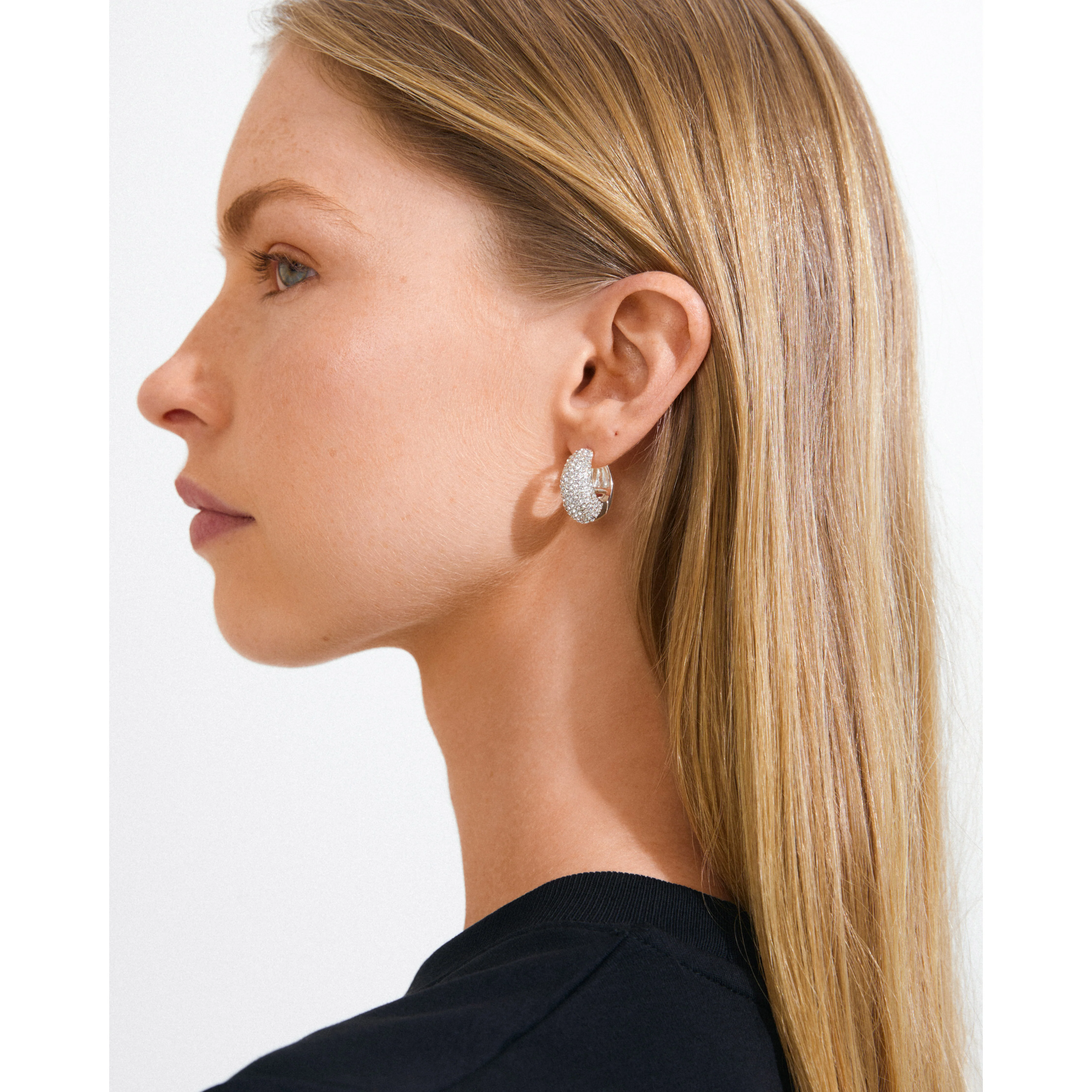 FOCUS crystal earrings silver-plated - Image 2