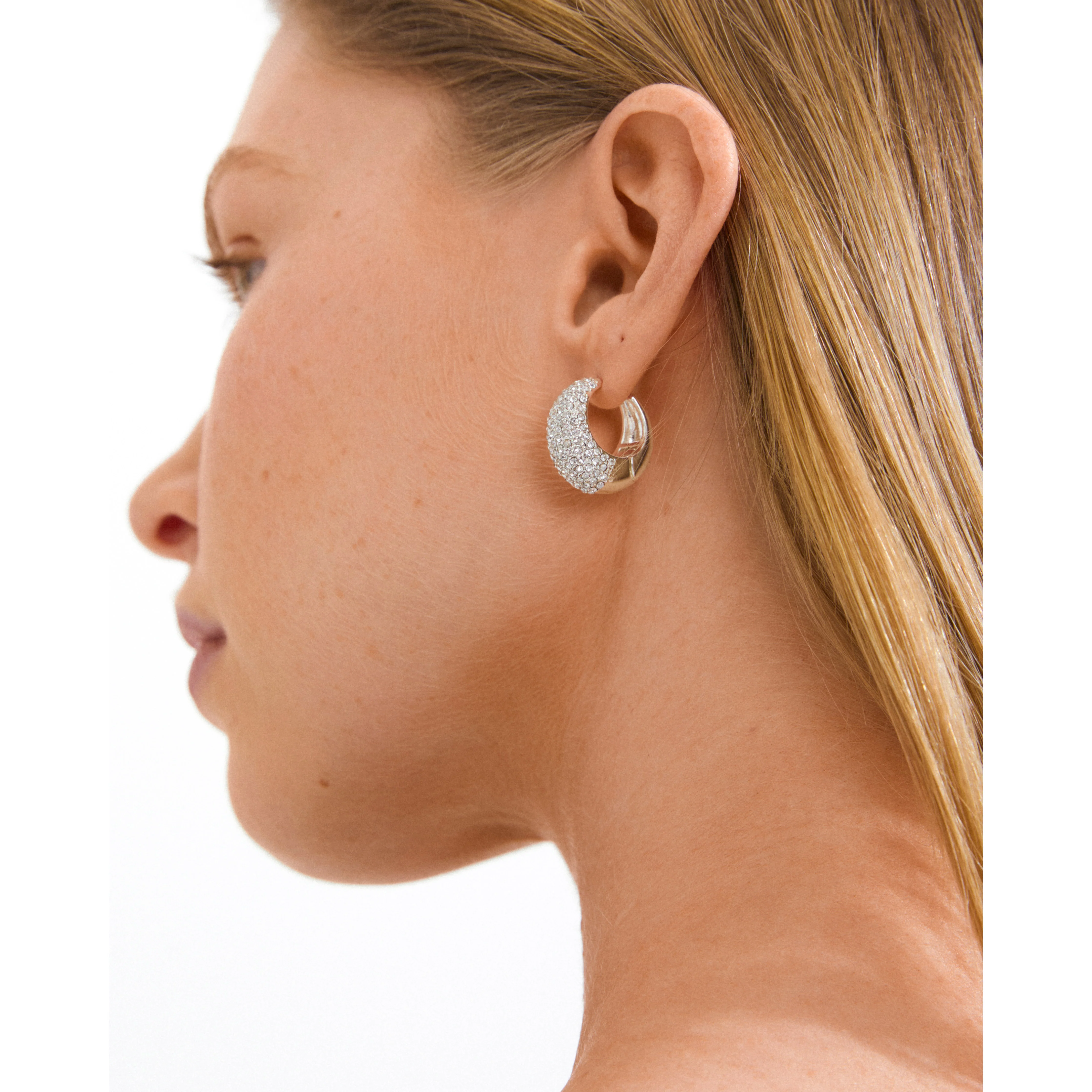 FOCUS crystal earrings silver-plated - Image 3