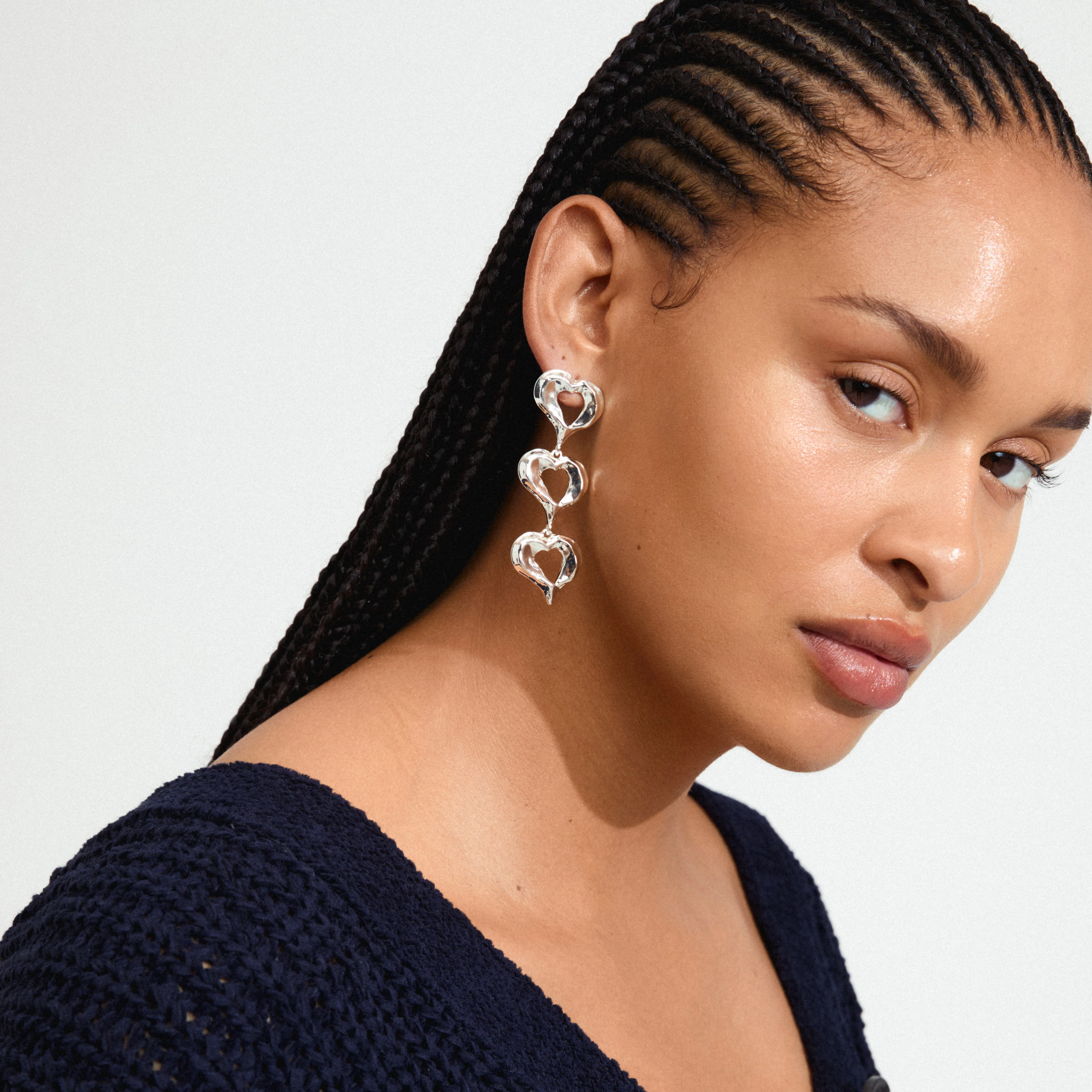 TIDE earrings silver-plated - Image 4