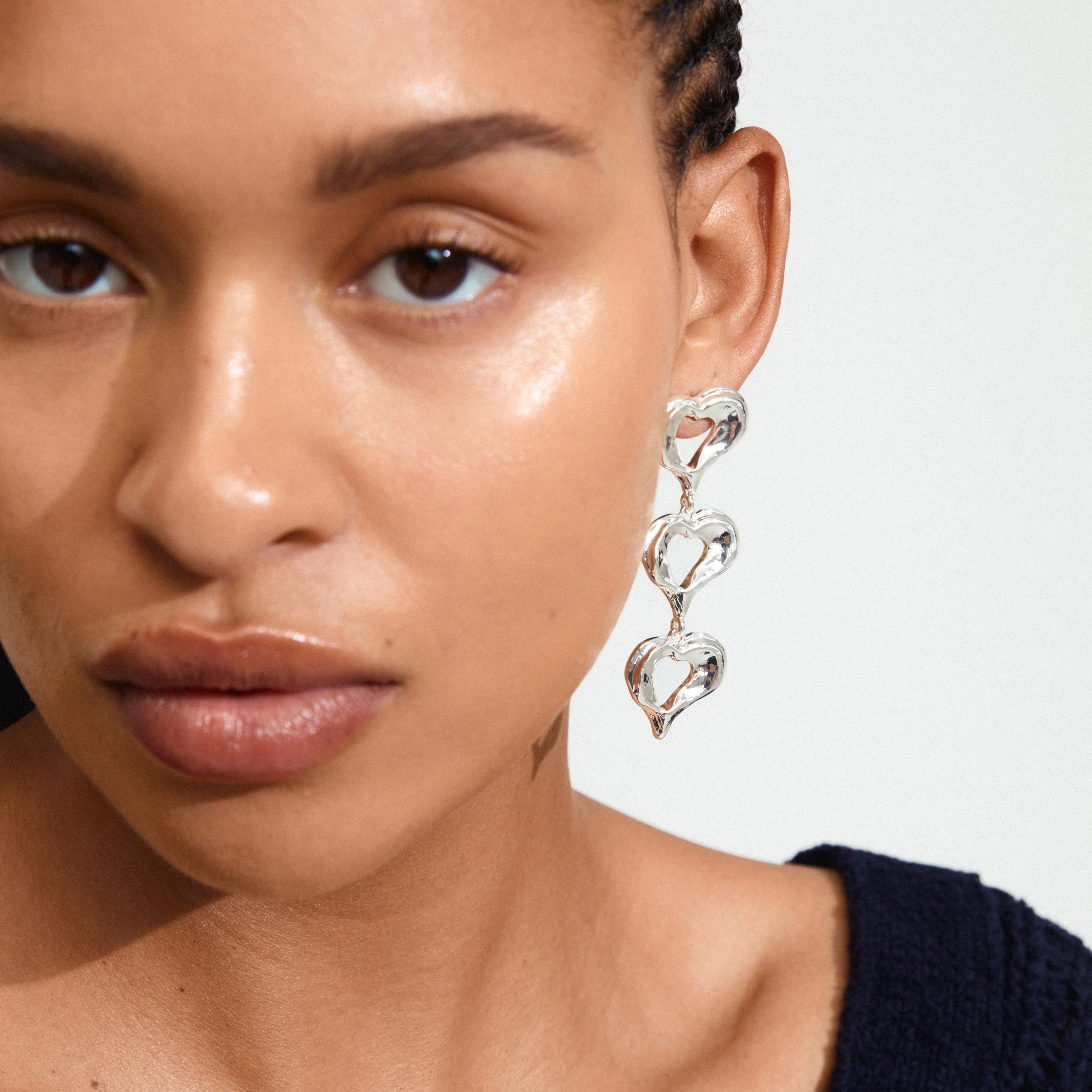 TIDE earrings silver-plated - Image 5