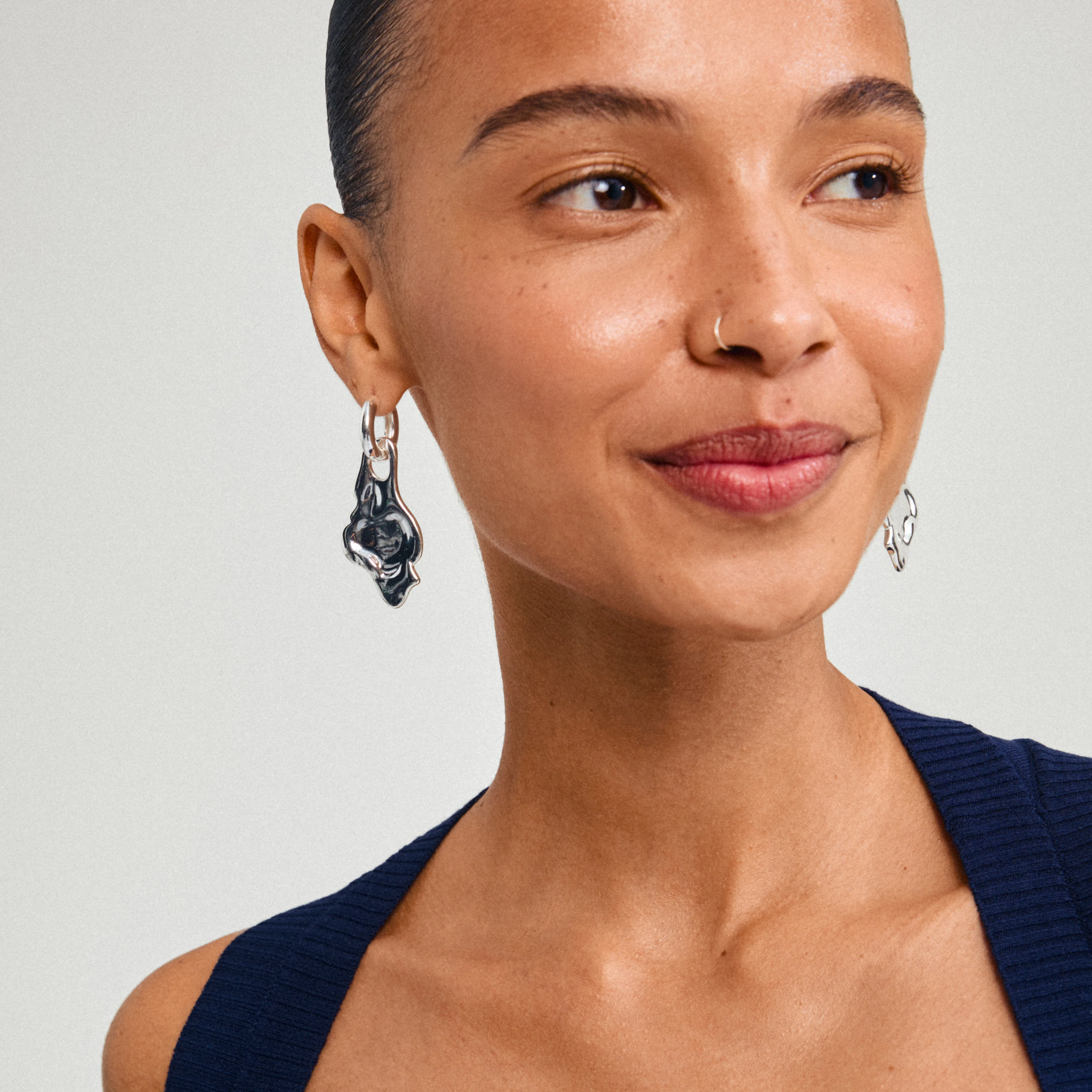STARLIGHT earrings silver-plated - Image 2