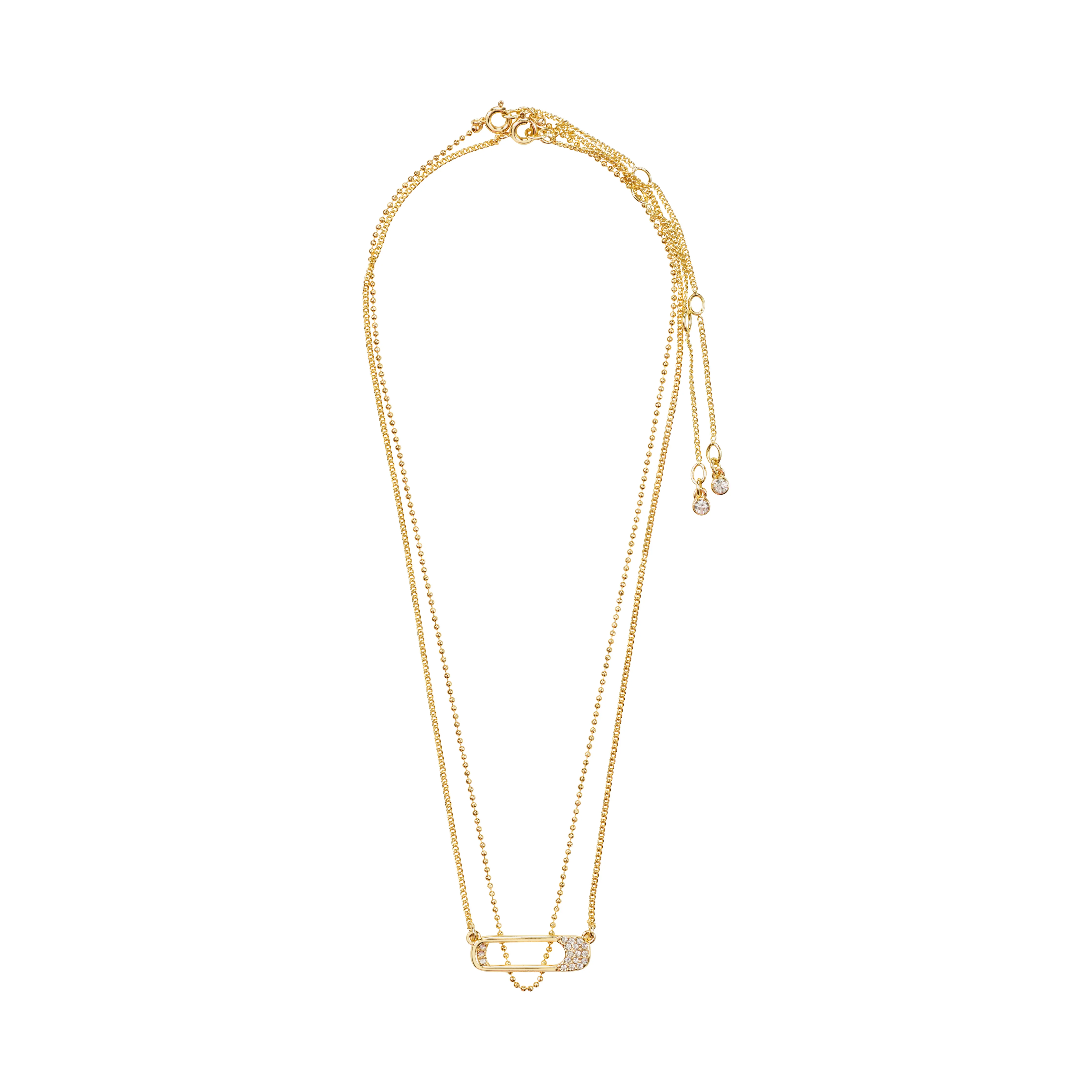 INSTANT necklace, 2-in-1 set, gold-plated - Image 4