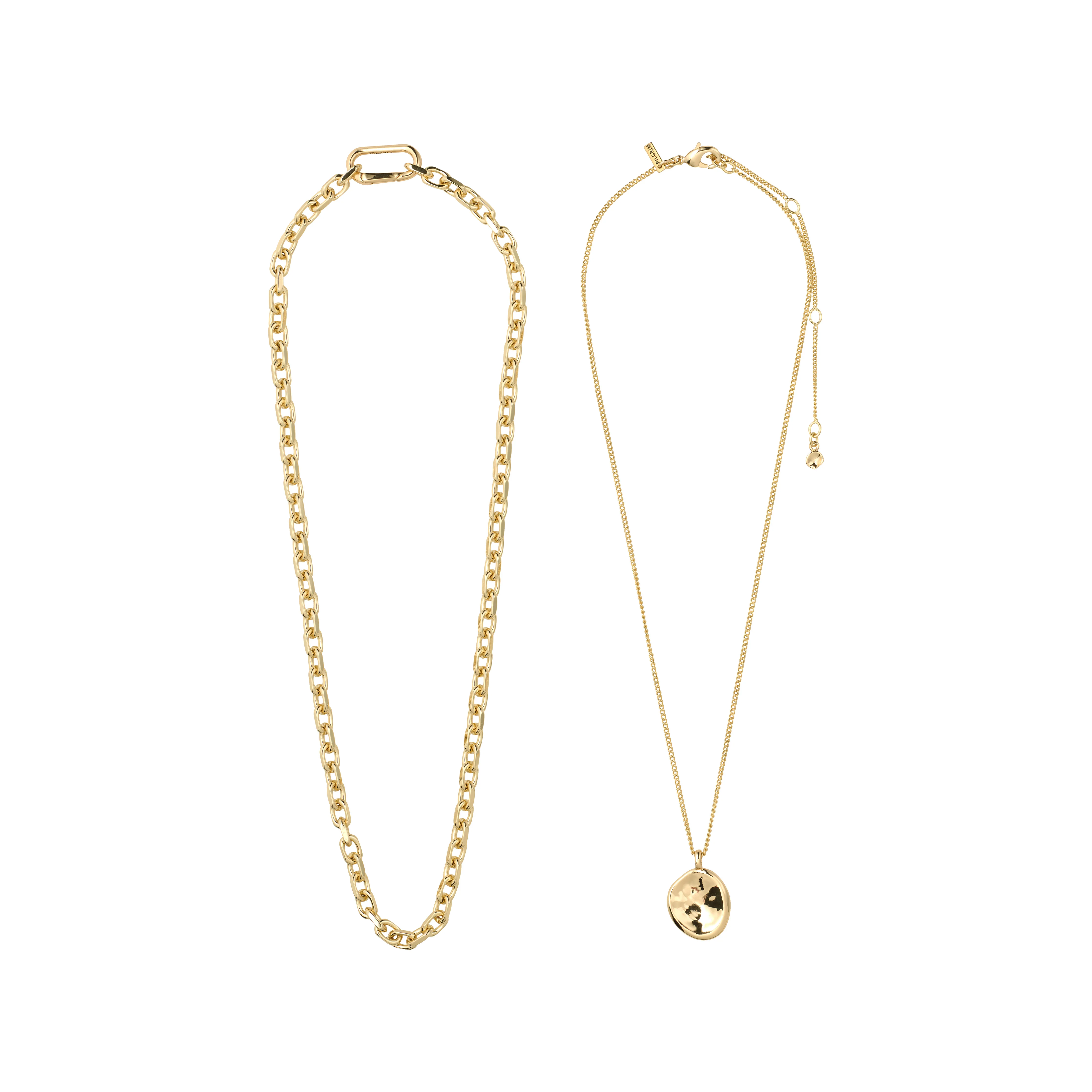 SPARKLE necklace 2-in-1 set, gold-plated - Image 5