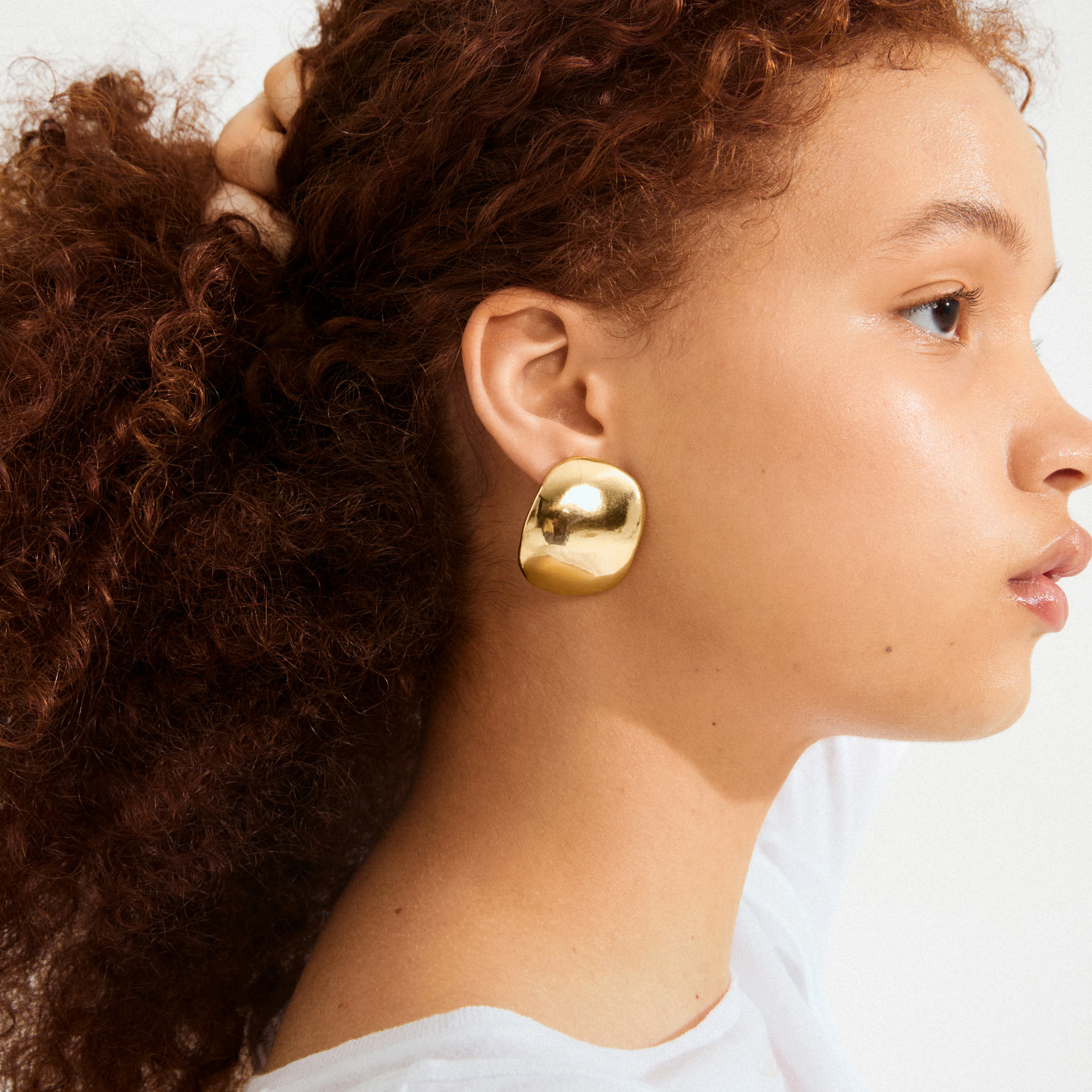 SPARKLE earrings gold-plated - Image 3