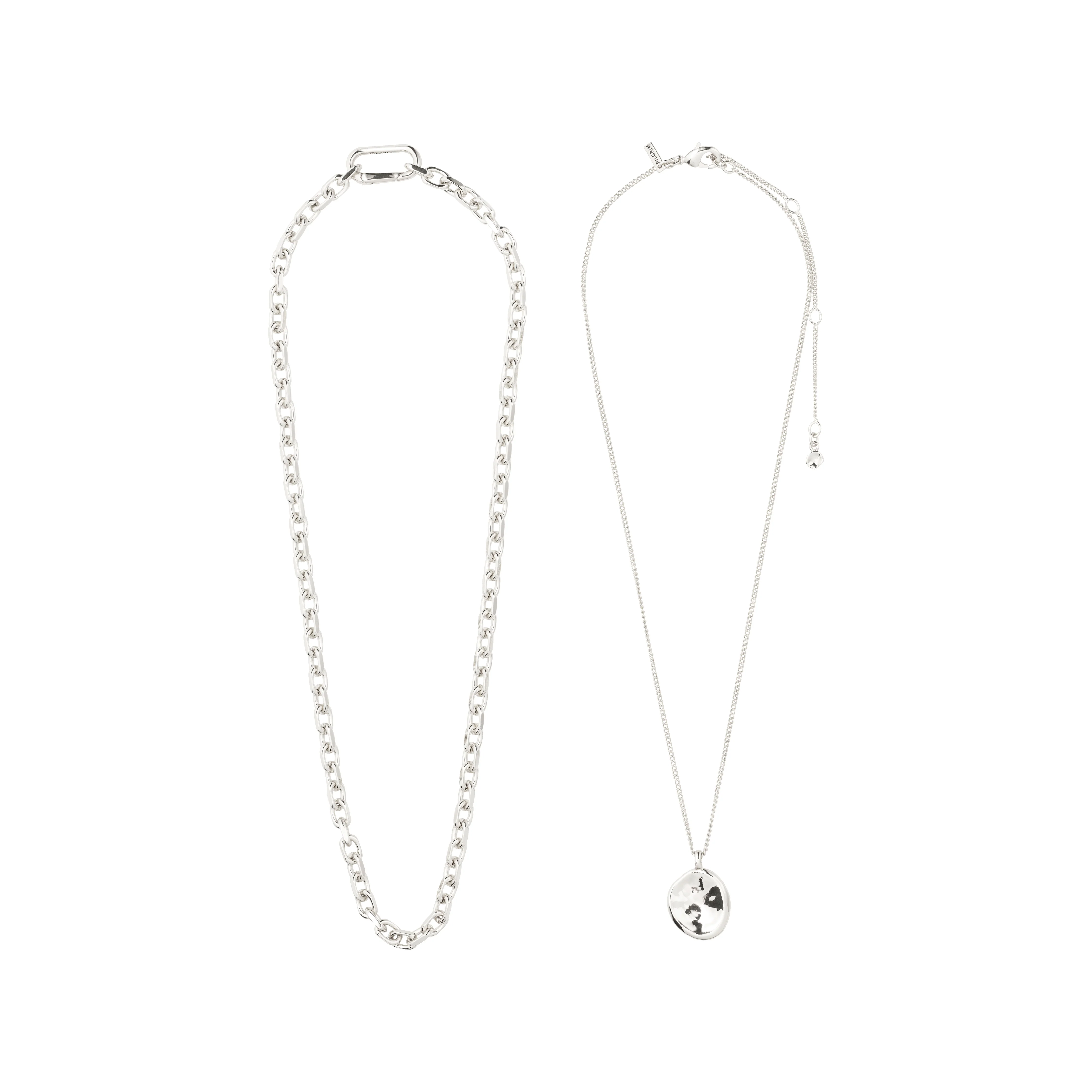 SPARKLE necklace 2-in-1 set, silver-plated - Image 5