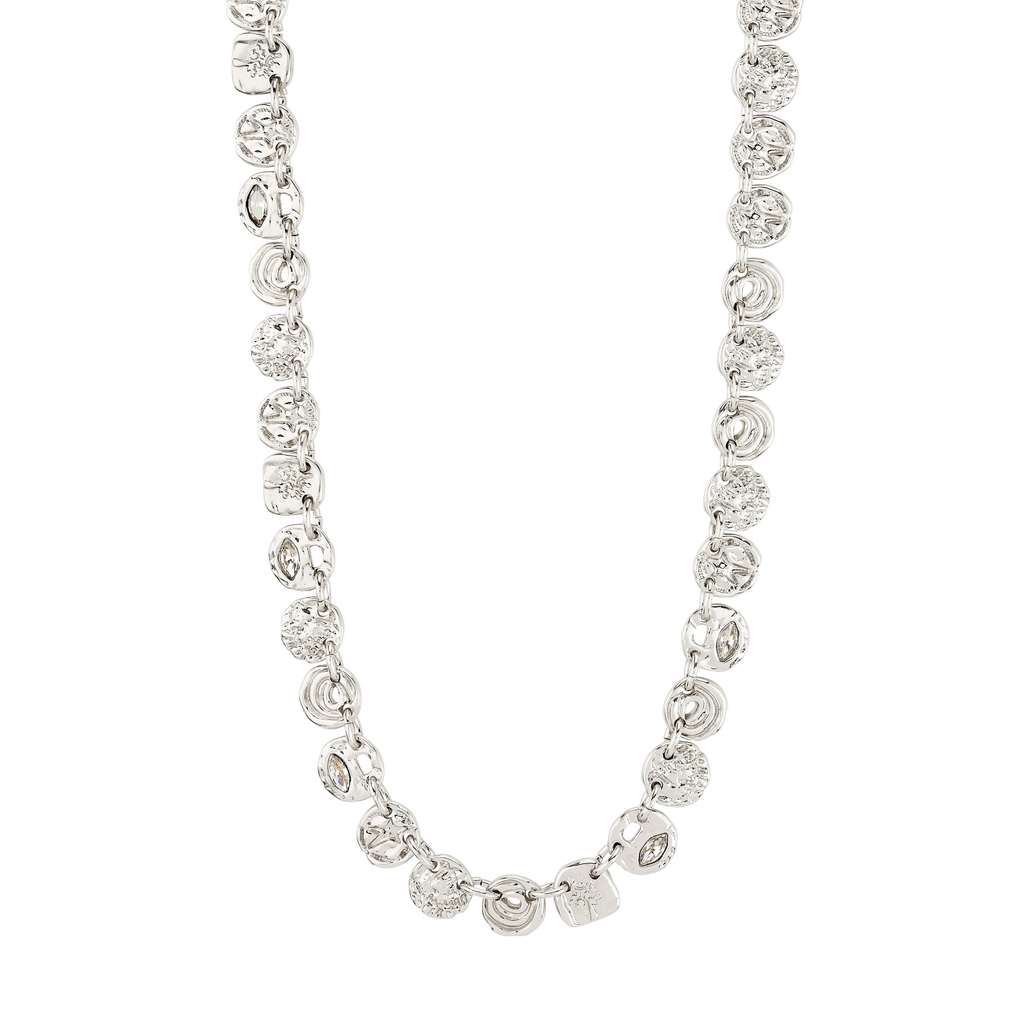 FIRE necklace silver-plated