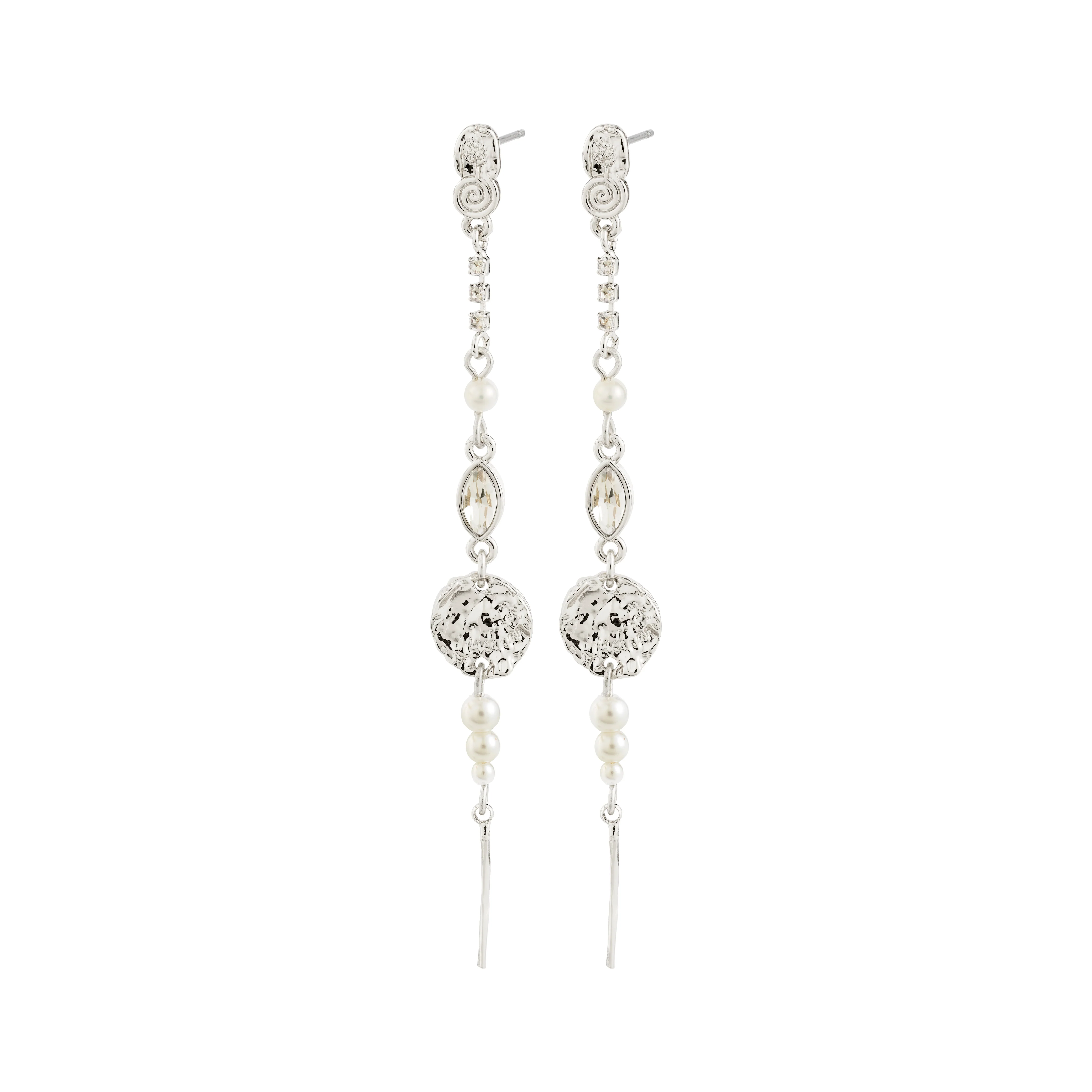 FIRE earrings silver-plated