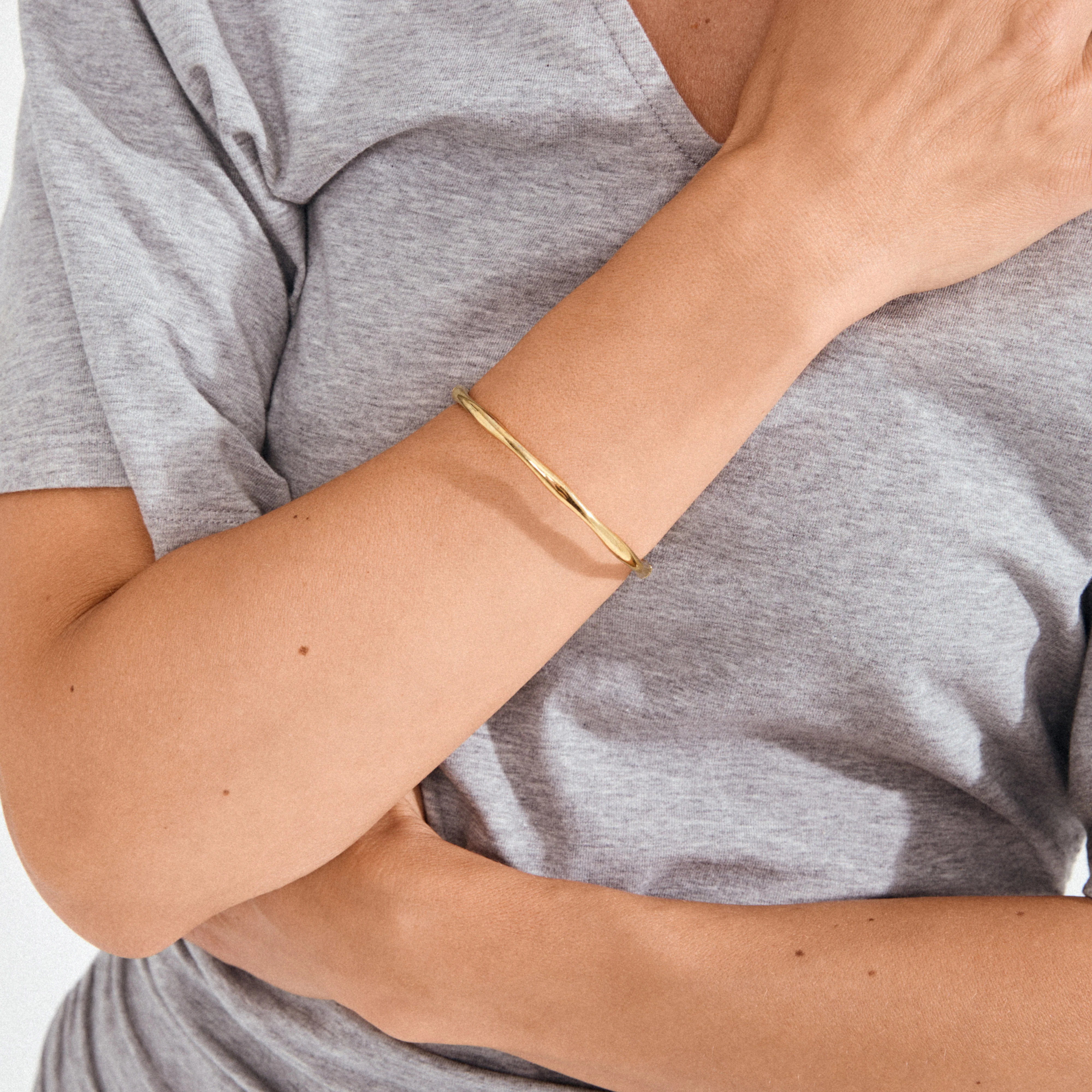 HAZE bangle gold-plated - Image 3