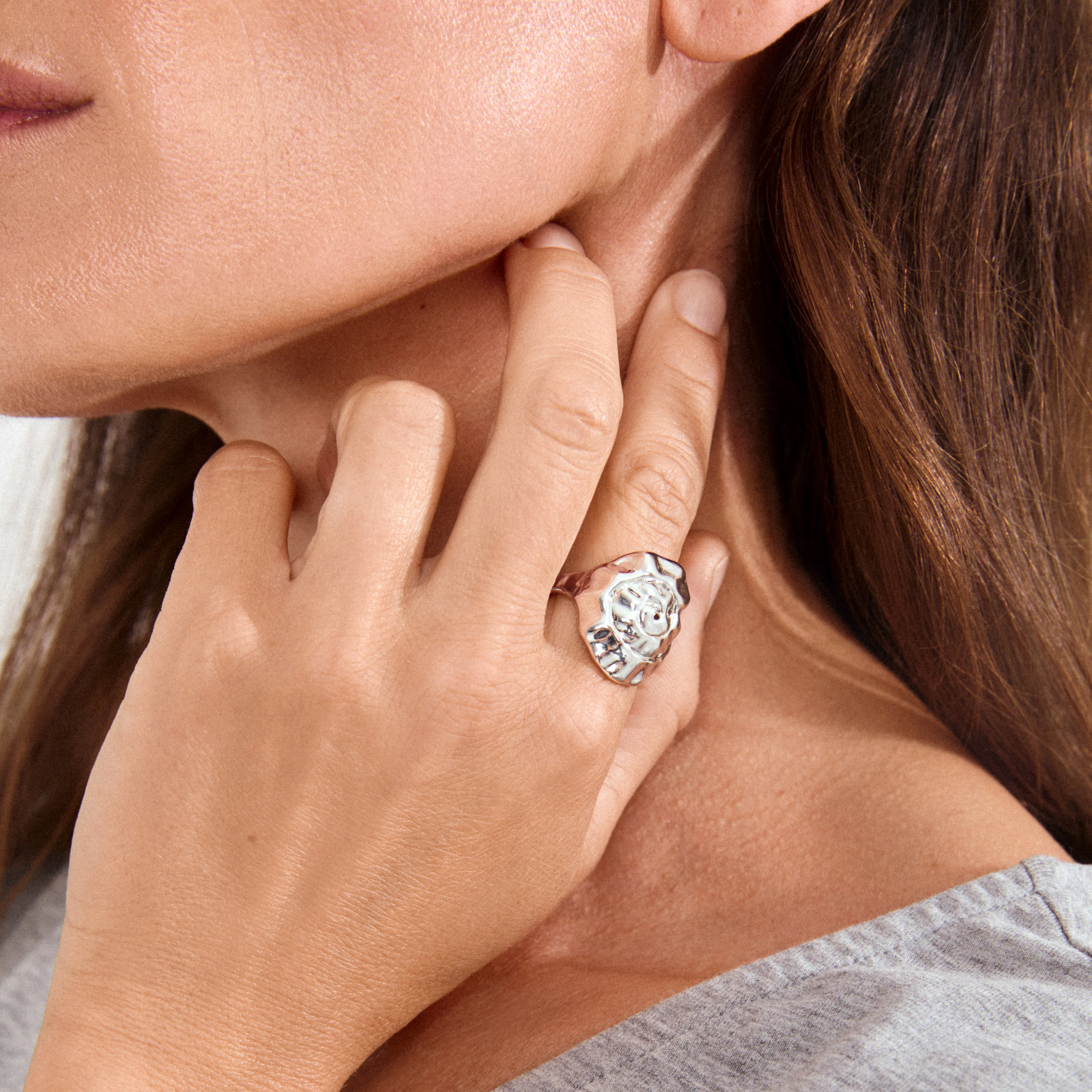 HAZE ring silver-plated - Image 3