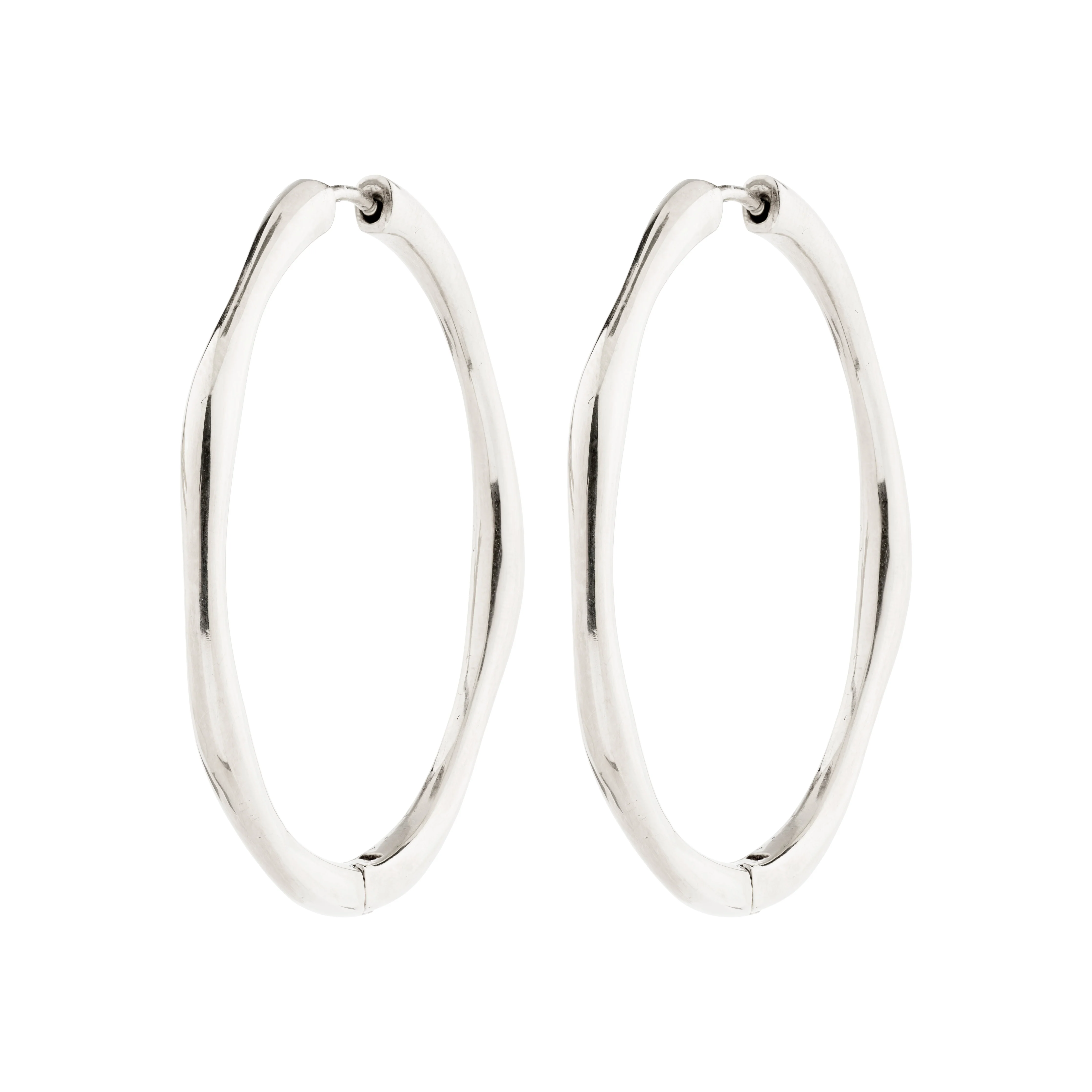 HAZE hoop earrings silver-plated