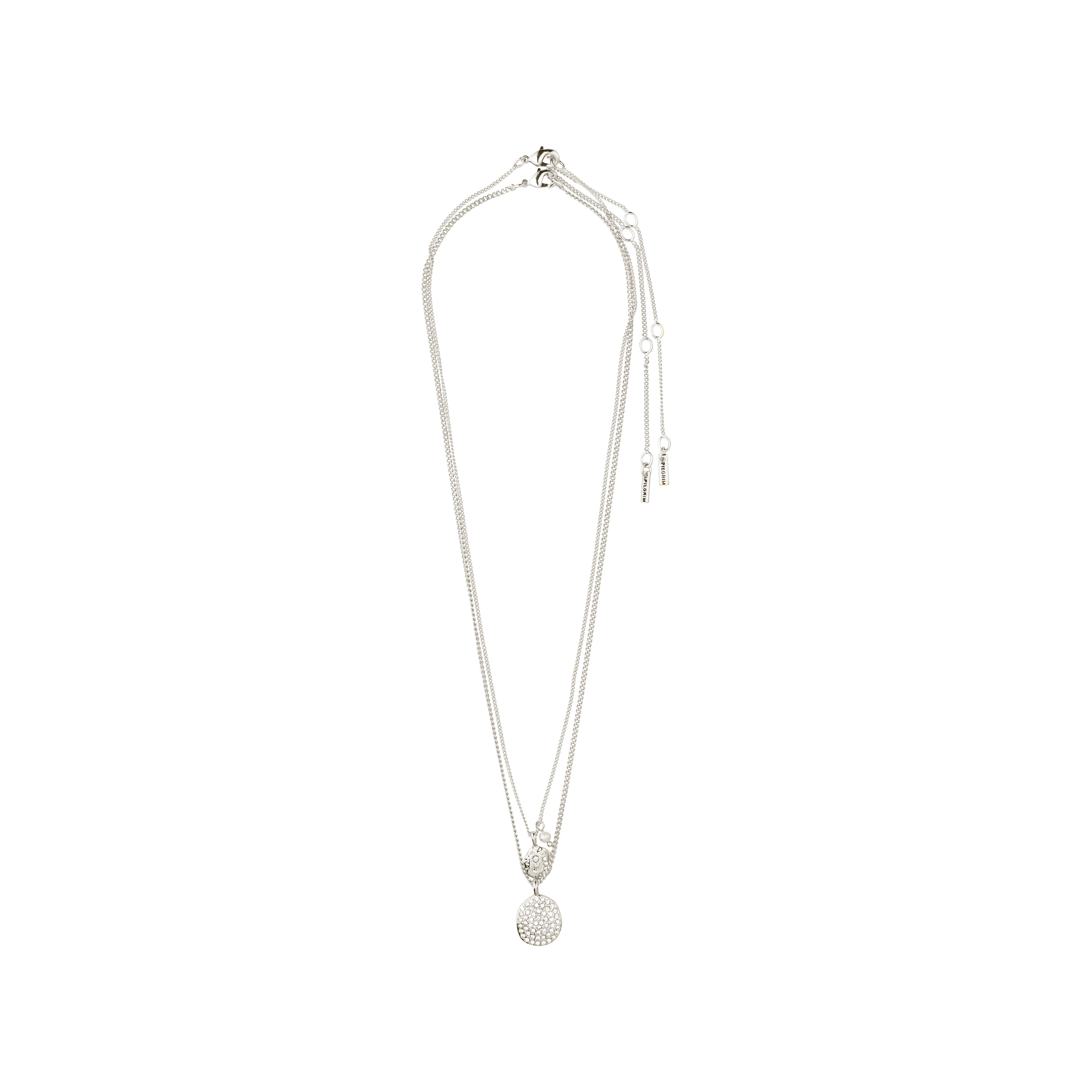 SHIFT necklace 2-in-1 set, silver-plated - Image 4
