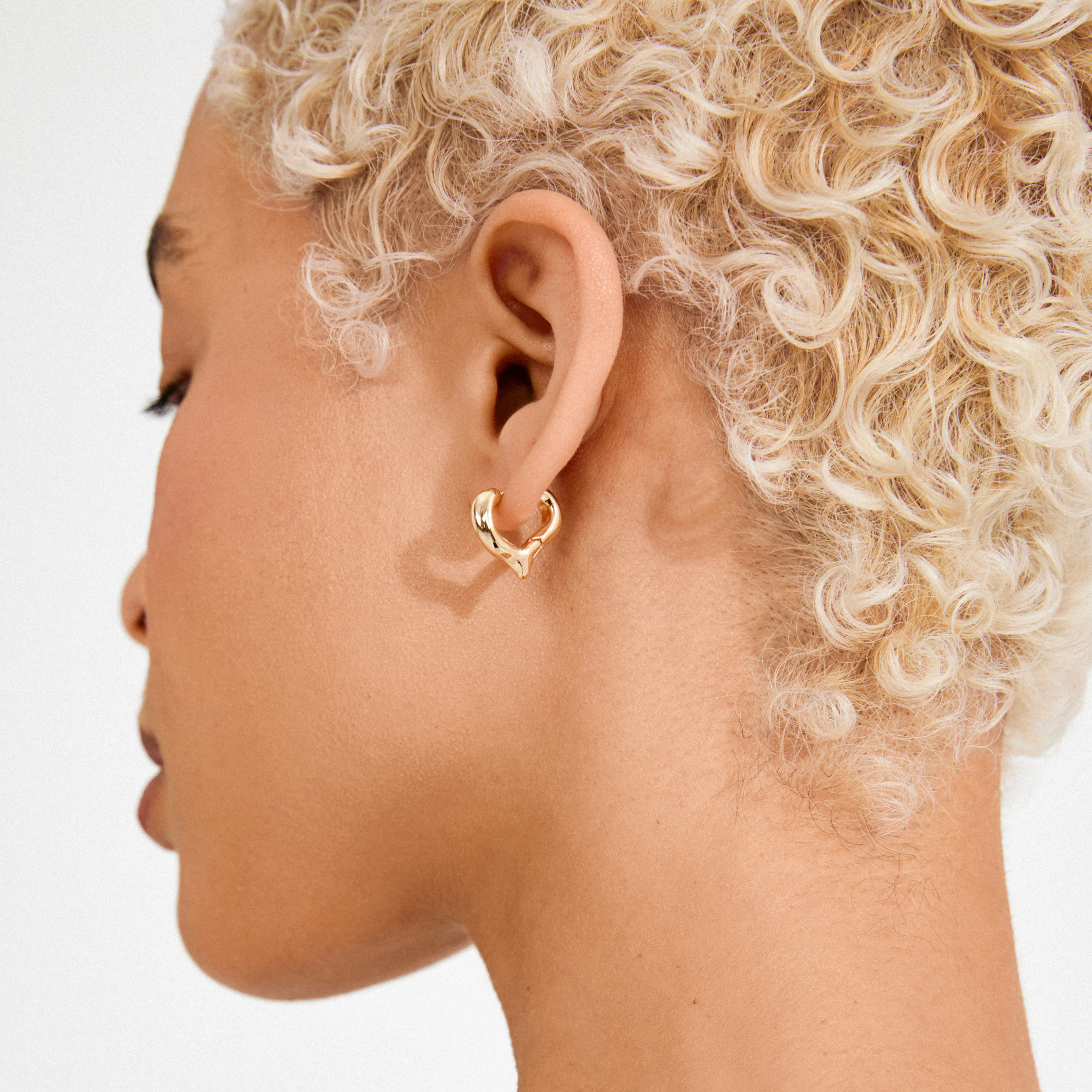 IRIS earrings gold-plated - Image 3