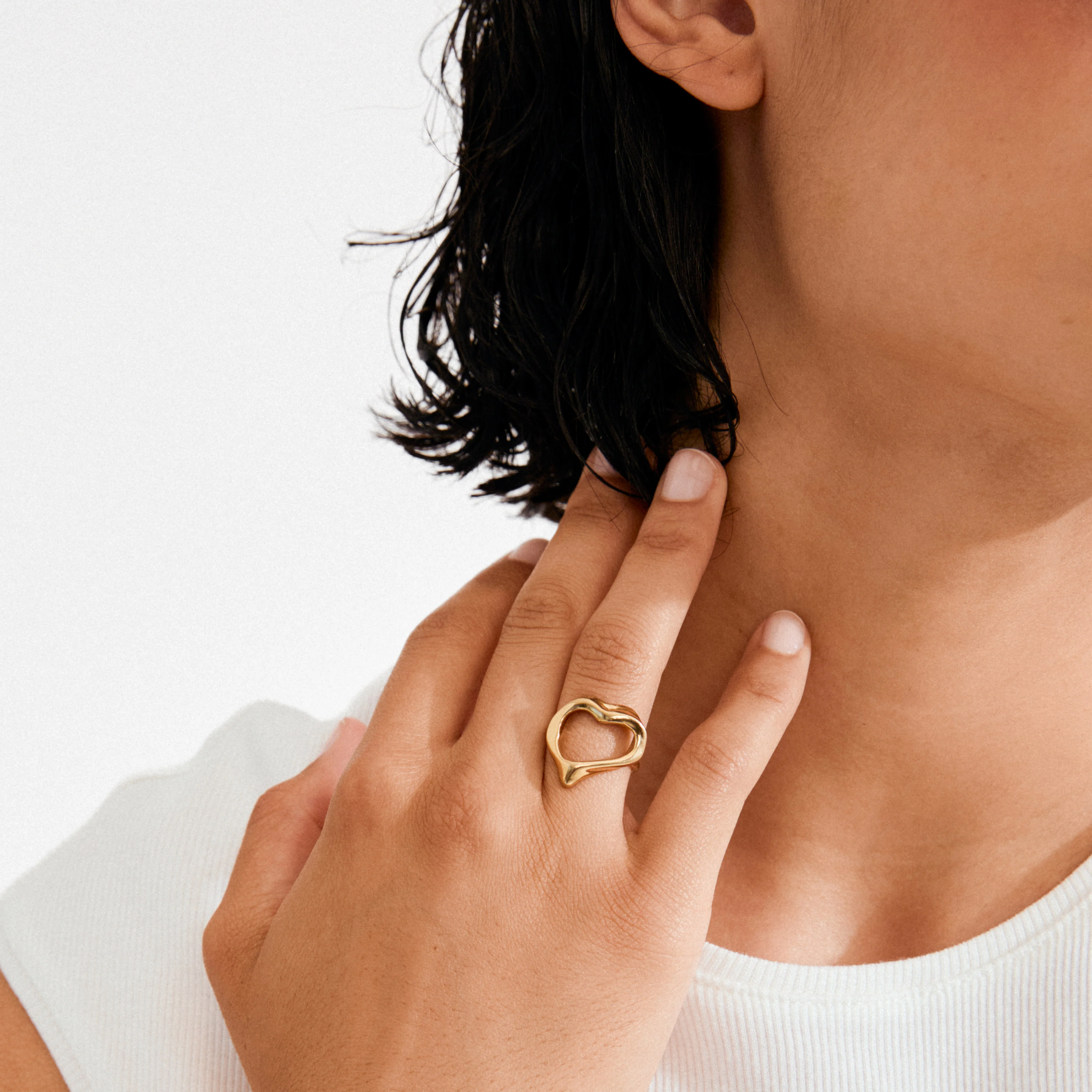 IRIS ring gold-plated - Image 3