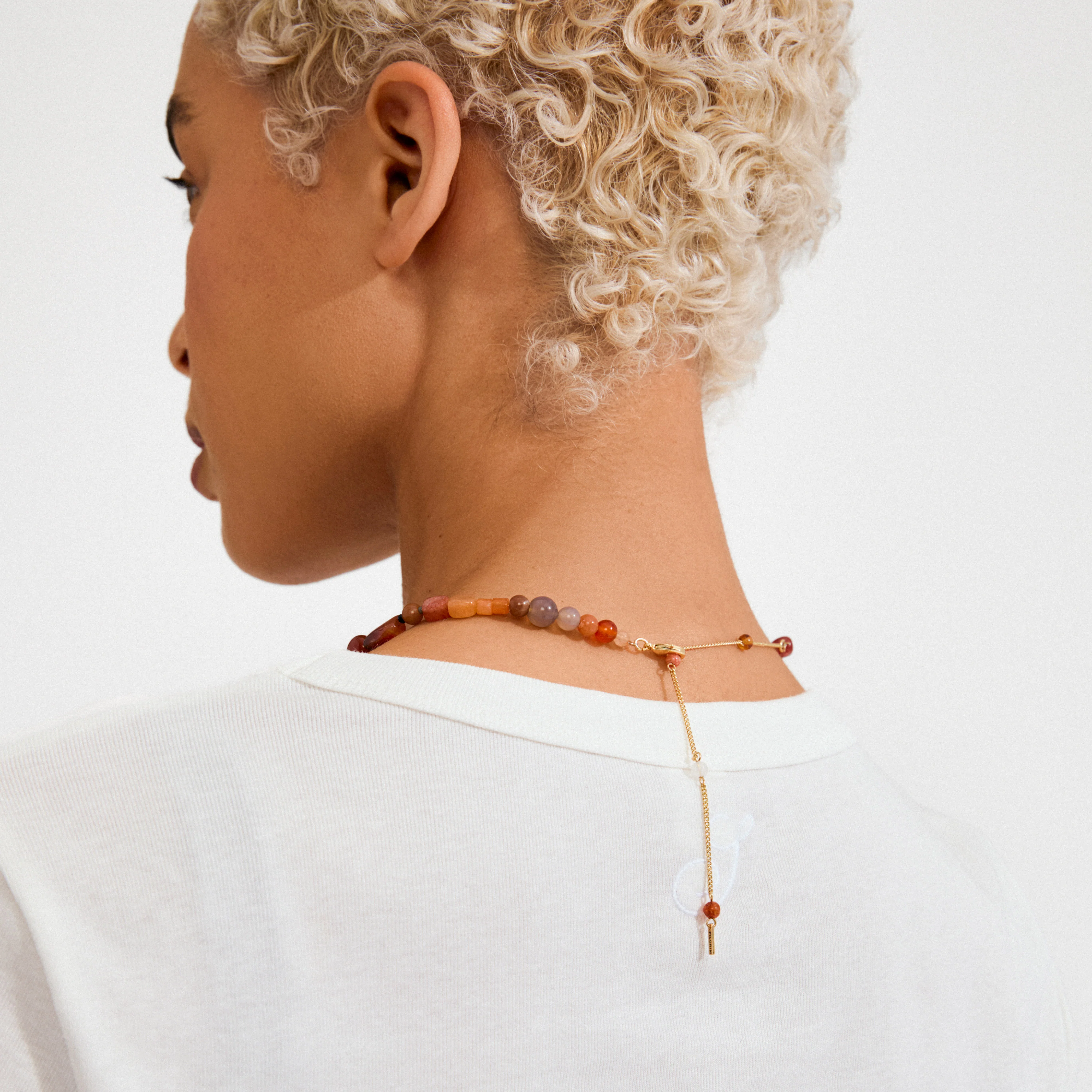 IRIS necklace gold-plated/multi - Image 3