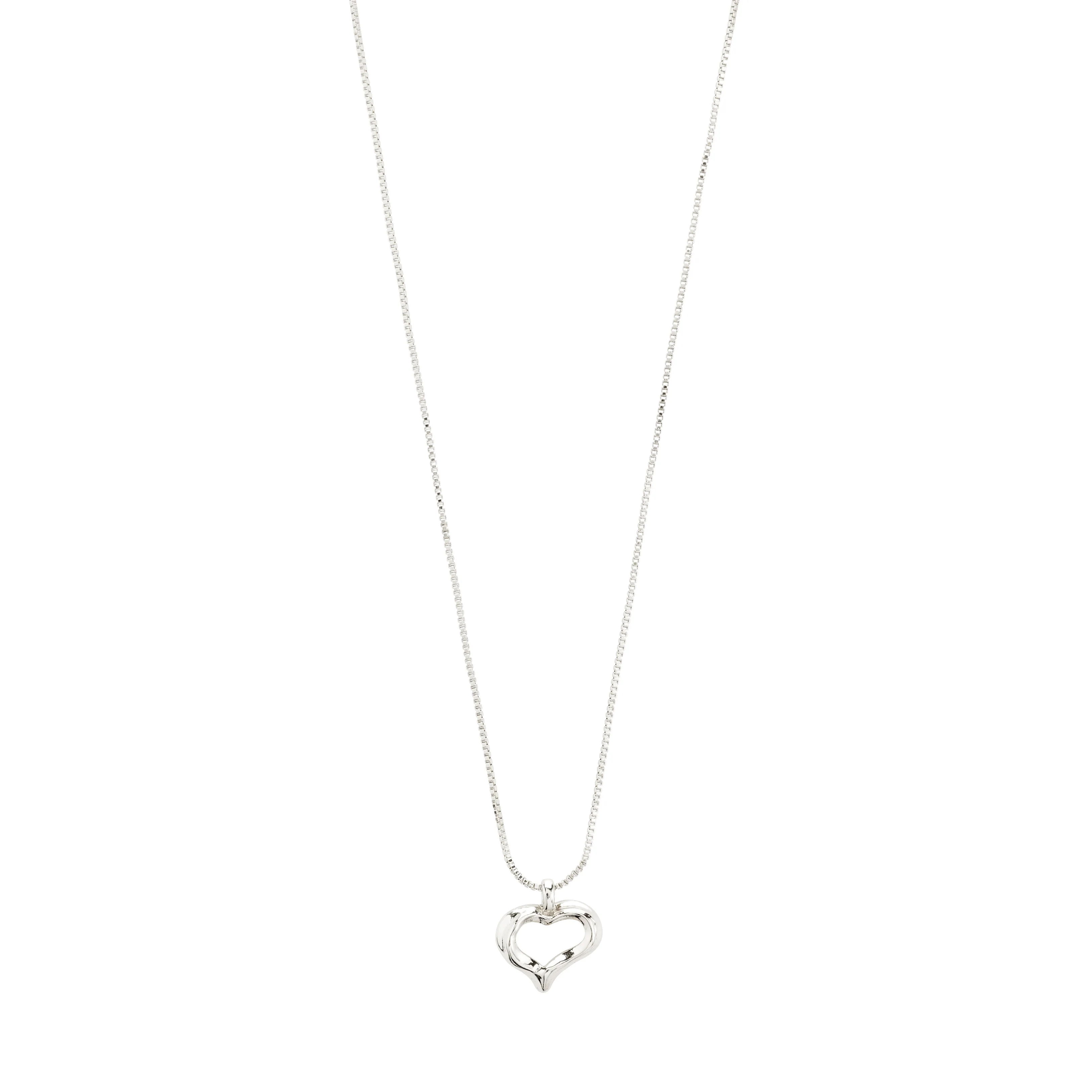 IRIS necklace silver-plated