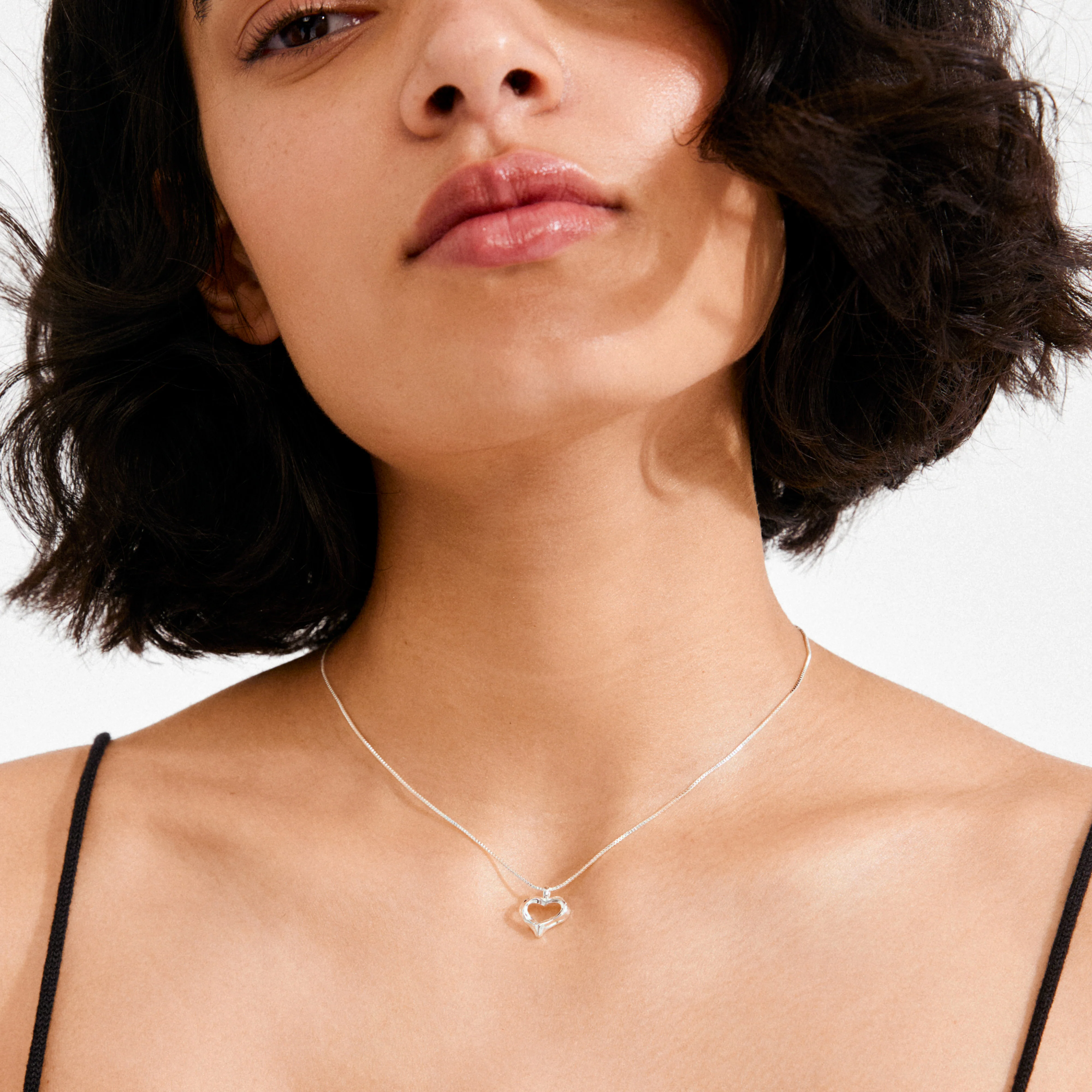 IRIS necklace silver-plated - Image 4