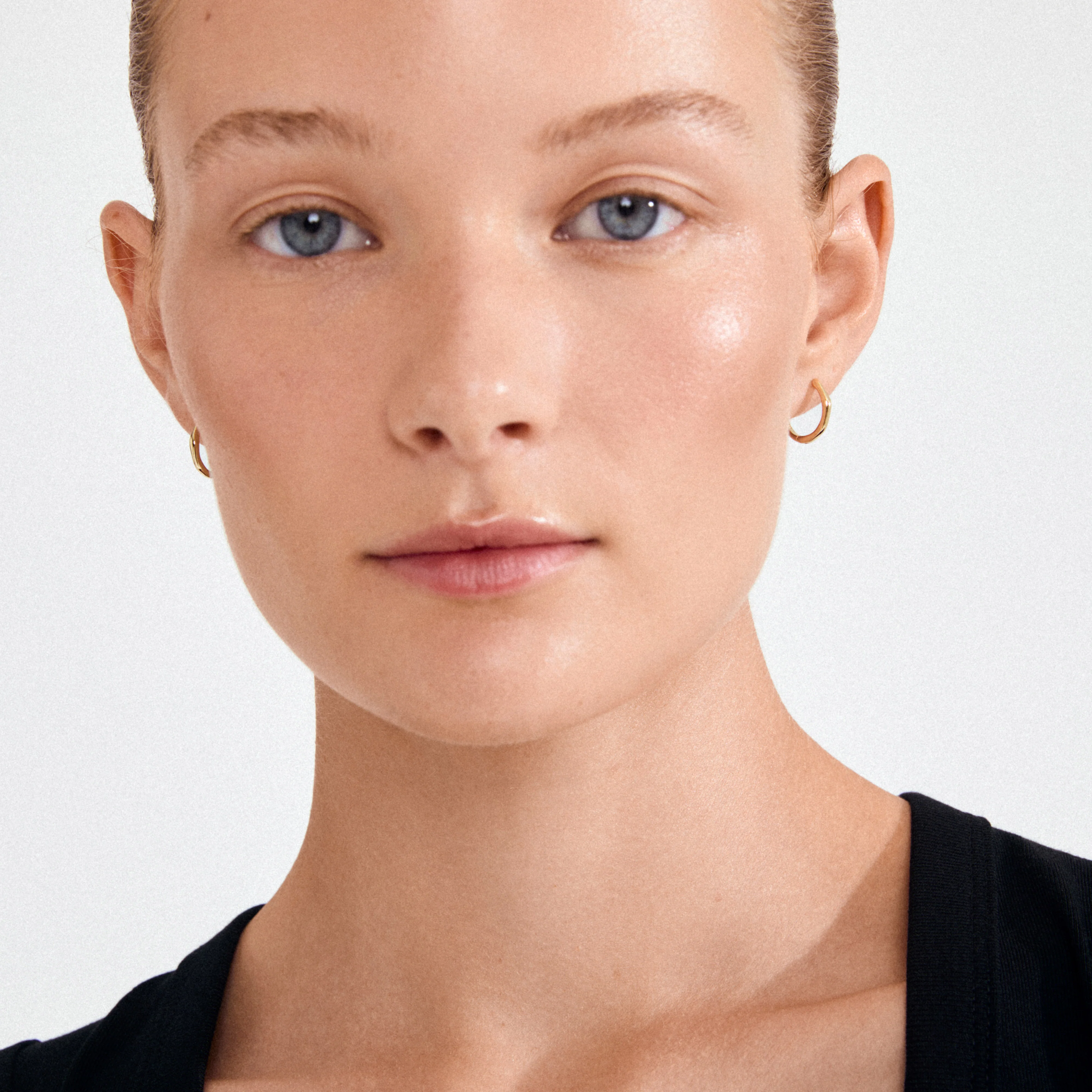 NOVA hoop earrings gold-plated - Image 2