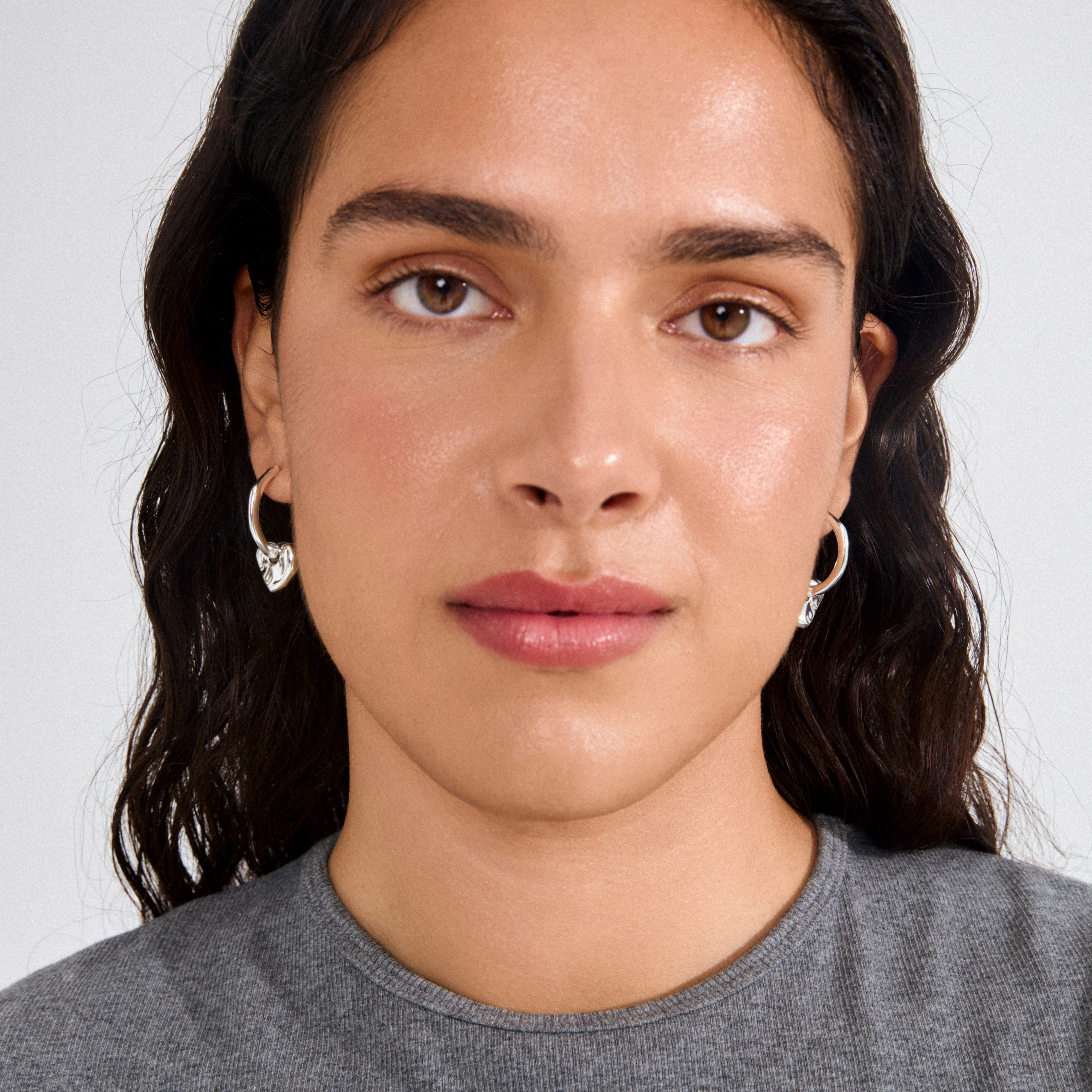 NOVA earrings silver-plated - Image 2