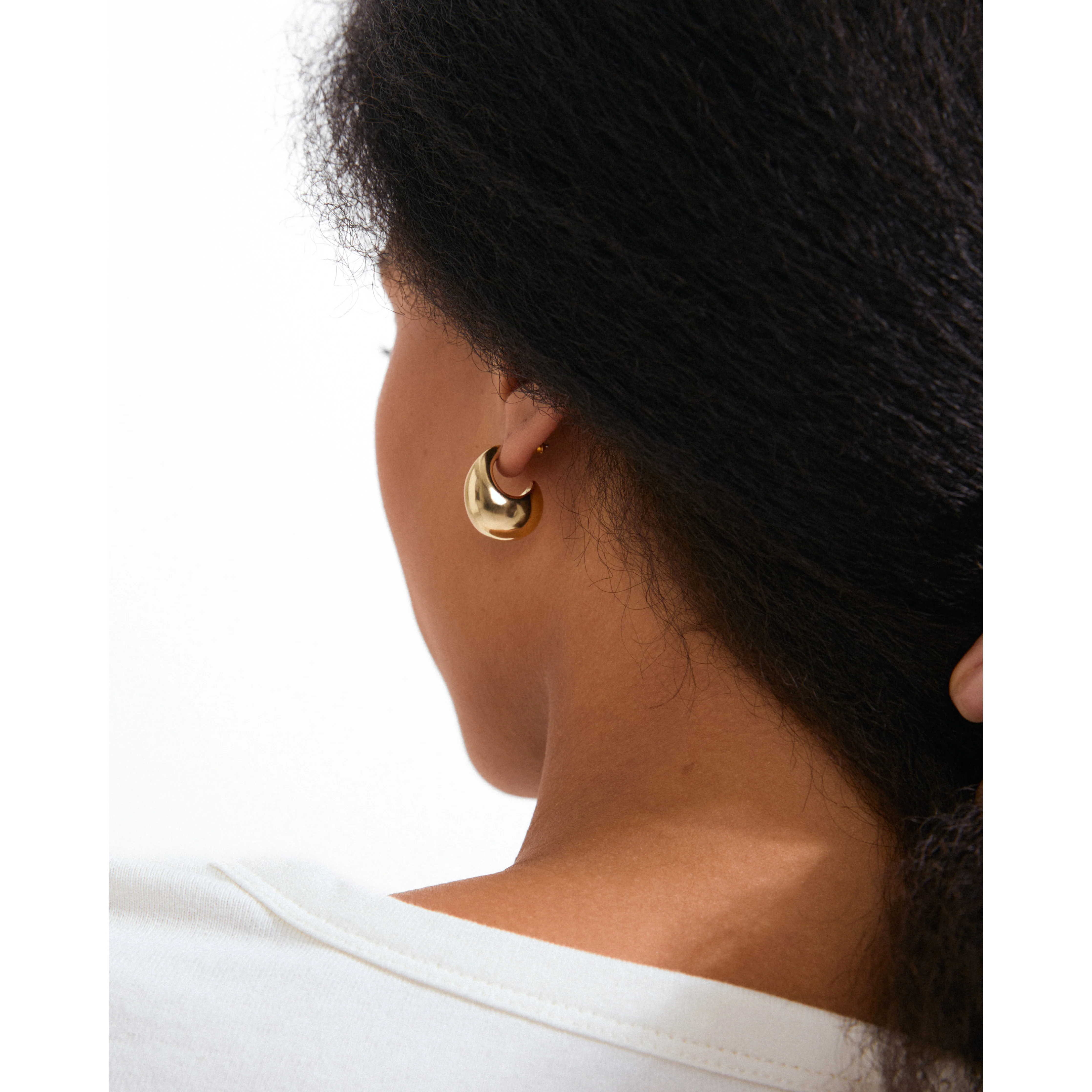 INTENT earrings gold-plated - Image 3
