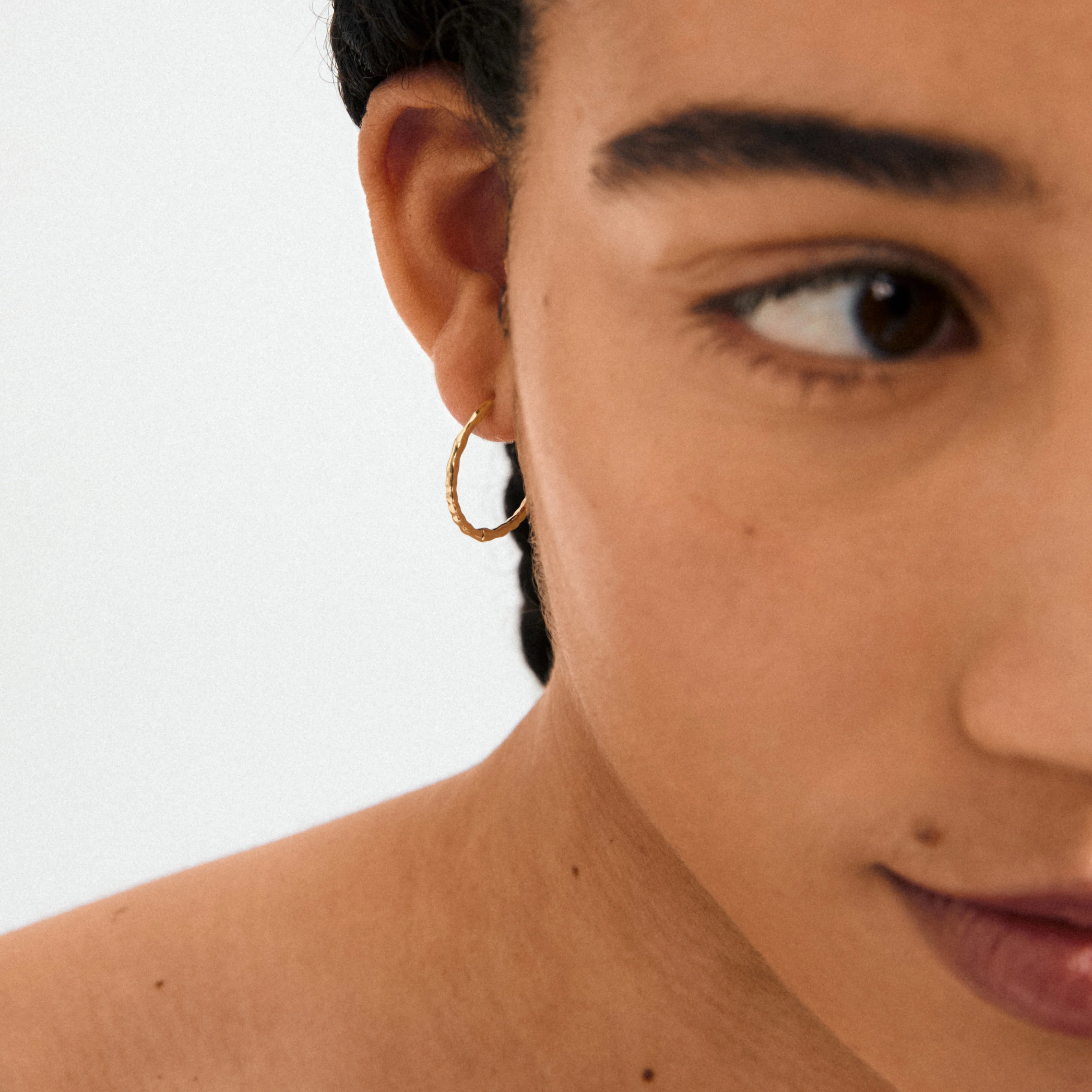 BETWEEN hoops gold-plated - Image 3