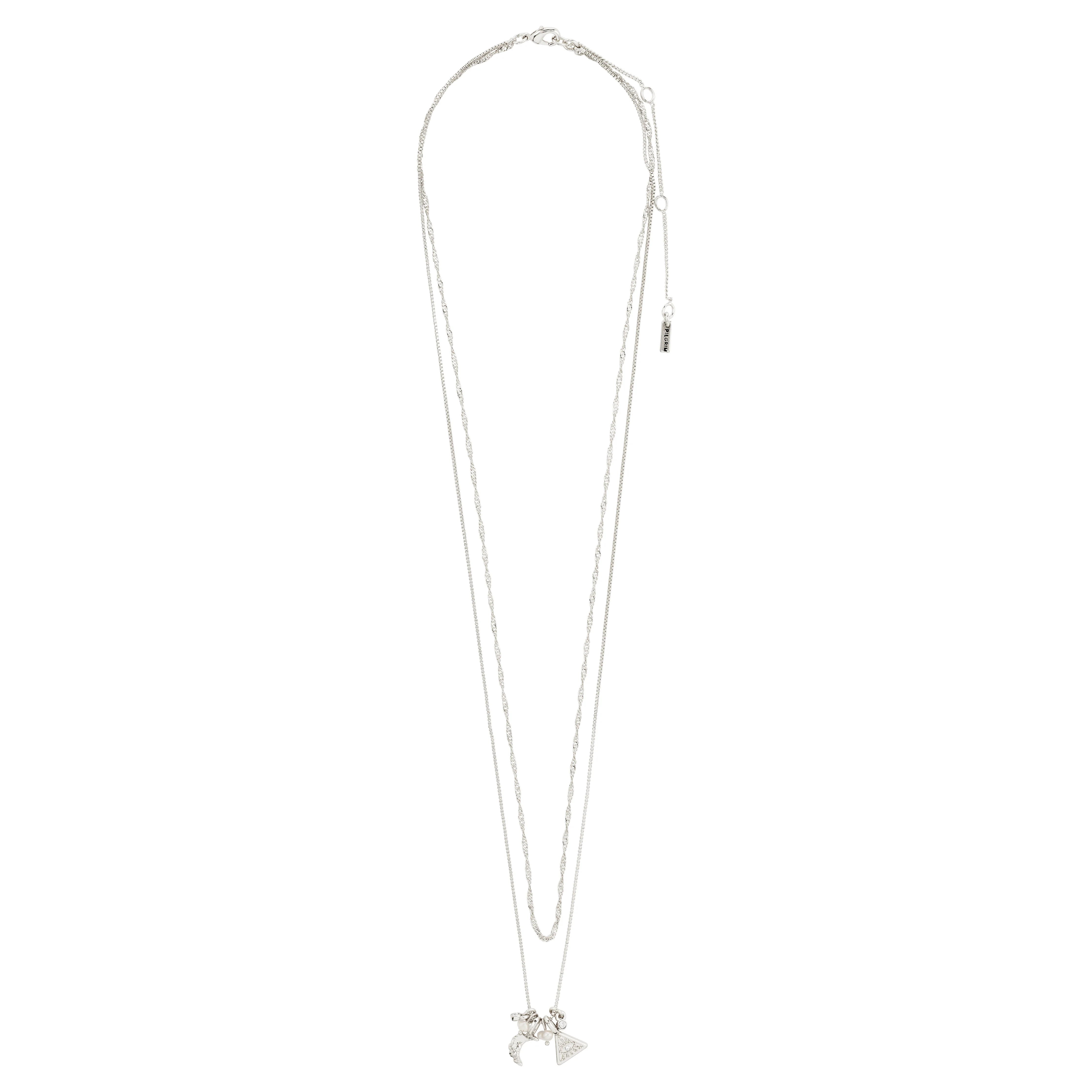 BETWEEN necklace 2-in-1 silver-plated - Image 4