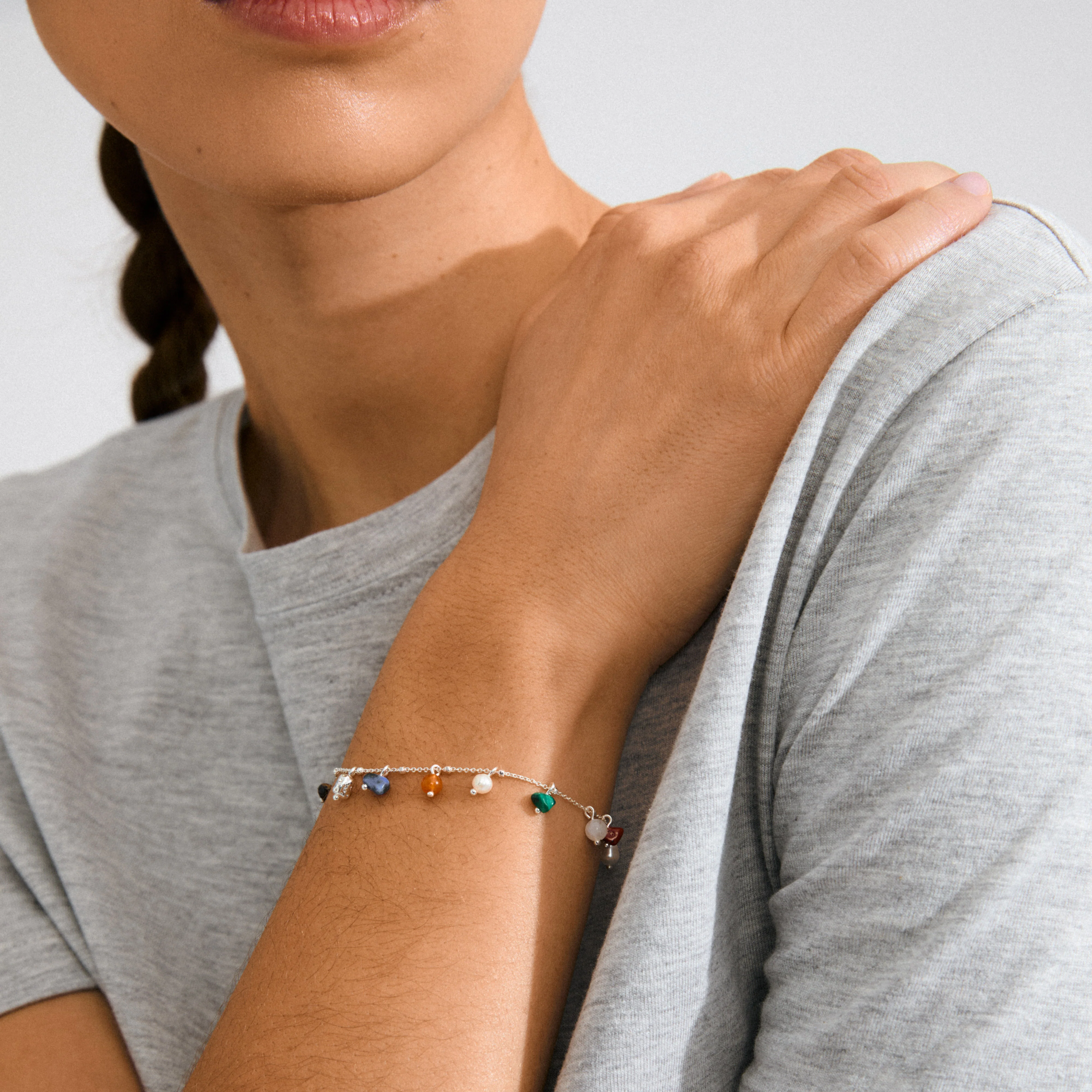 BETWEEN bracelet silver-plated - Image 3