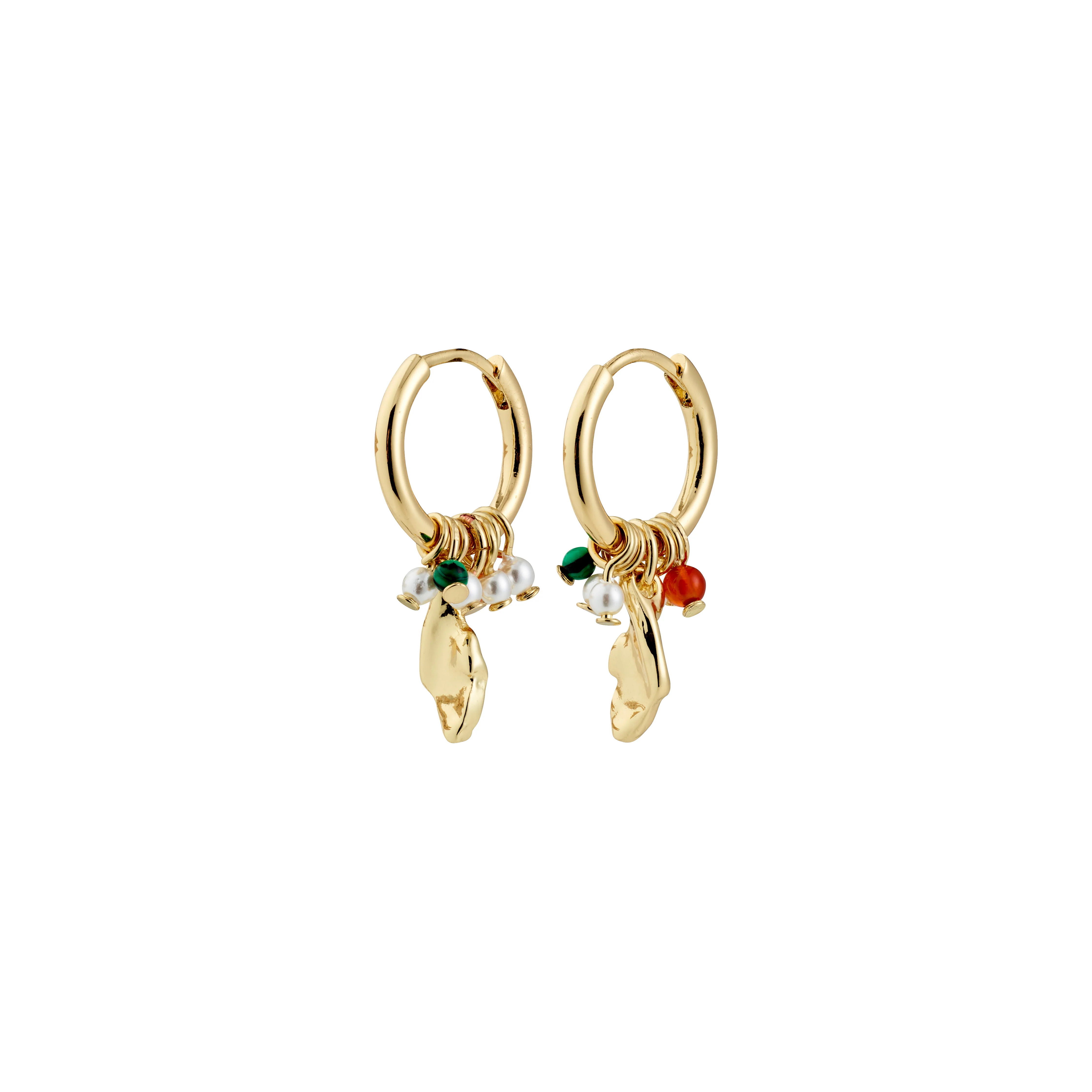 SENSE earrings gold-plated/multi