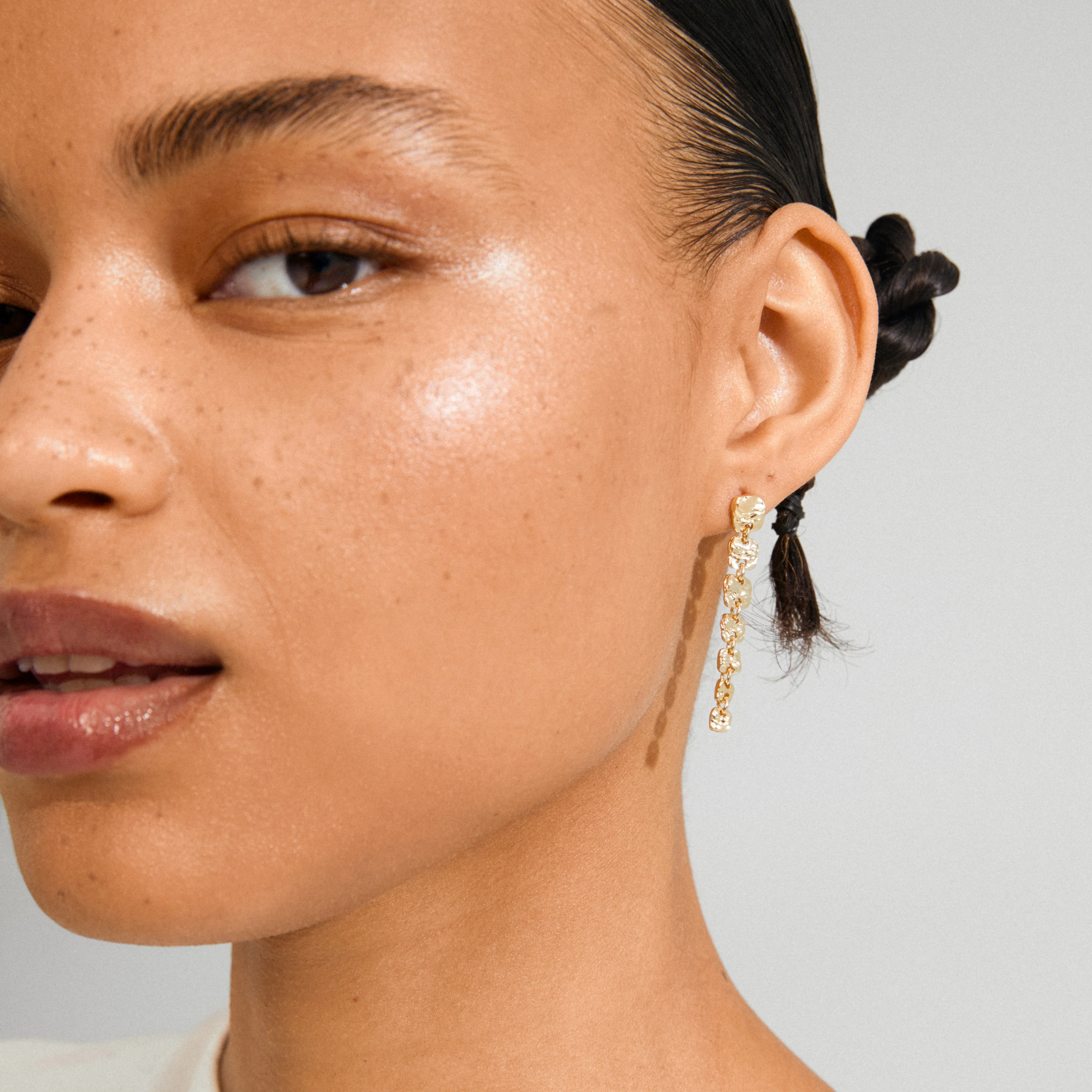 SENSE earrings gold-plated - Image 3