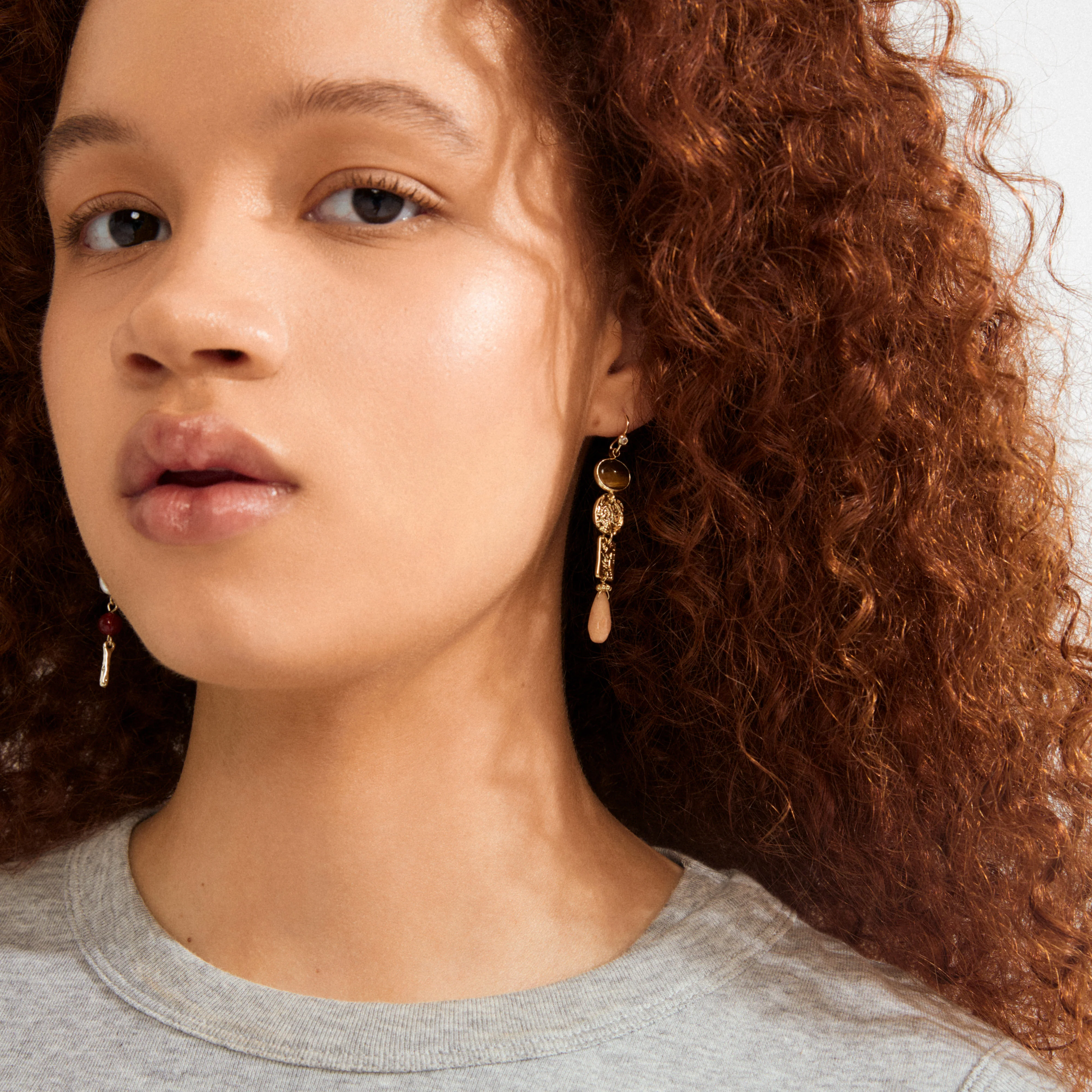 SENSE earrings gold-plated/multi - Image 4