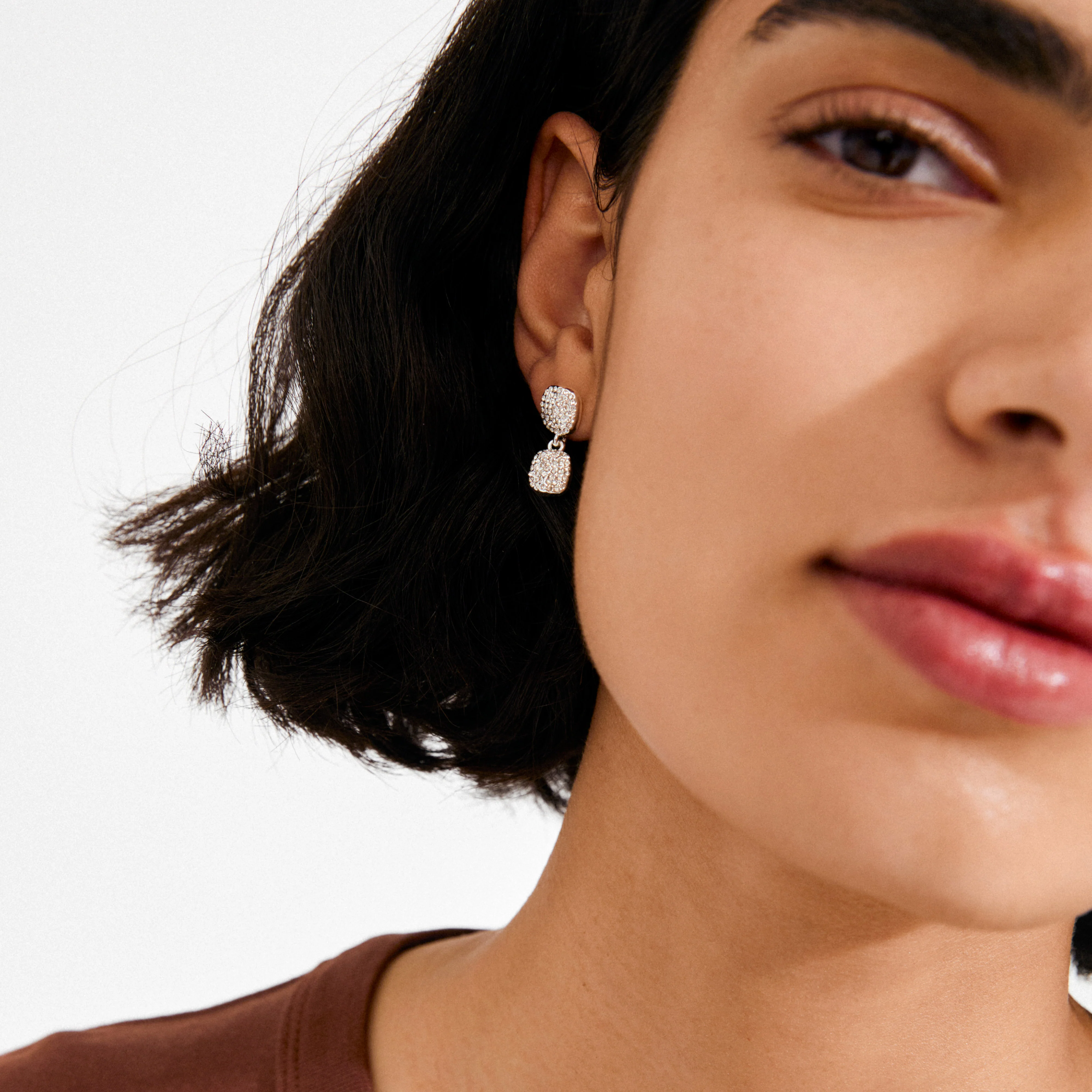 EMBER earrings silver-plated - Image 3