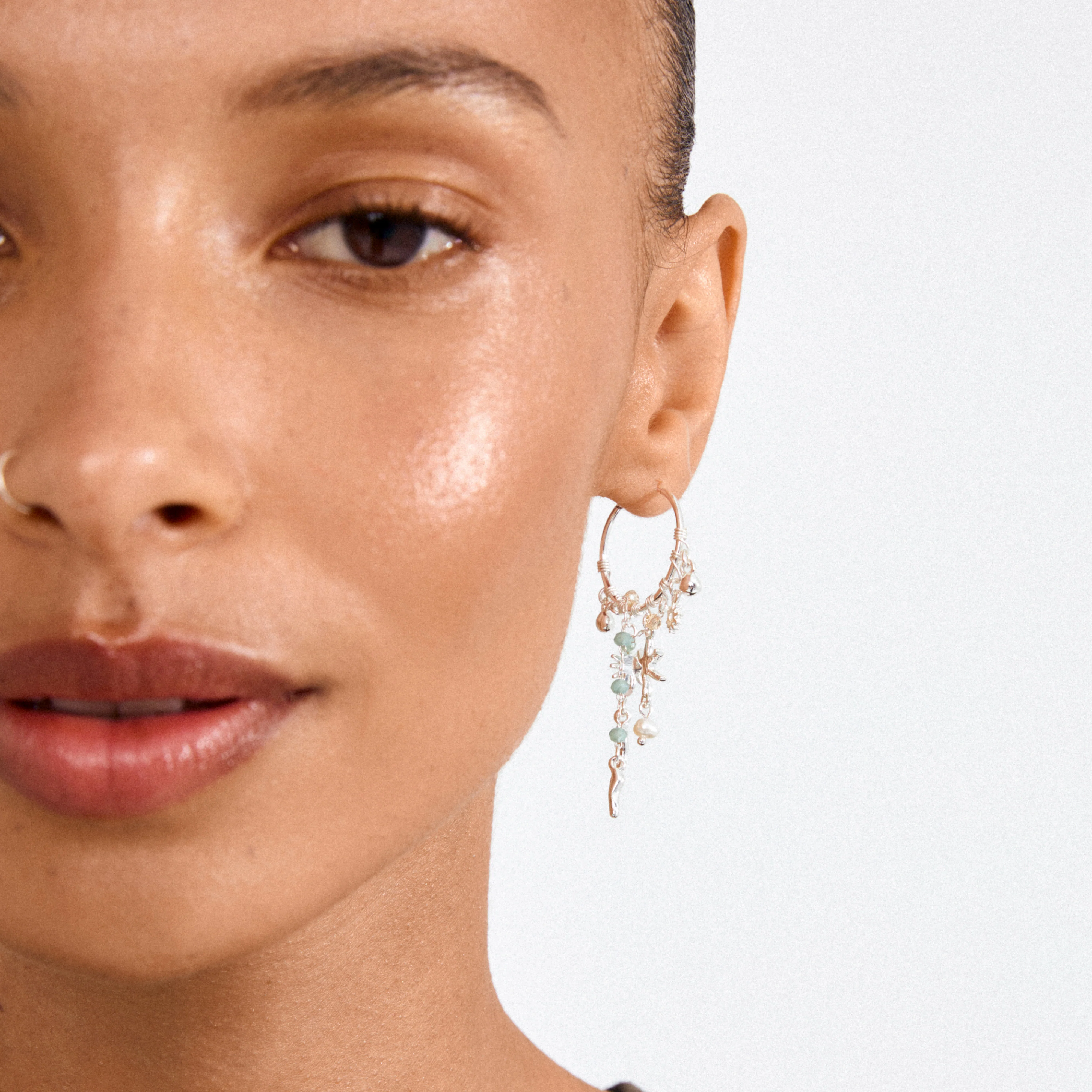 PRISM hoop earrings silver-plated - Image 3