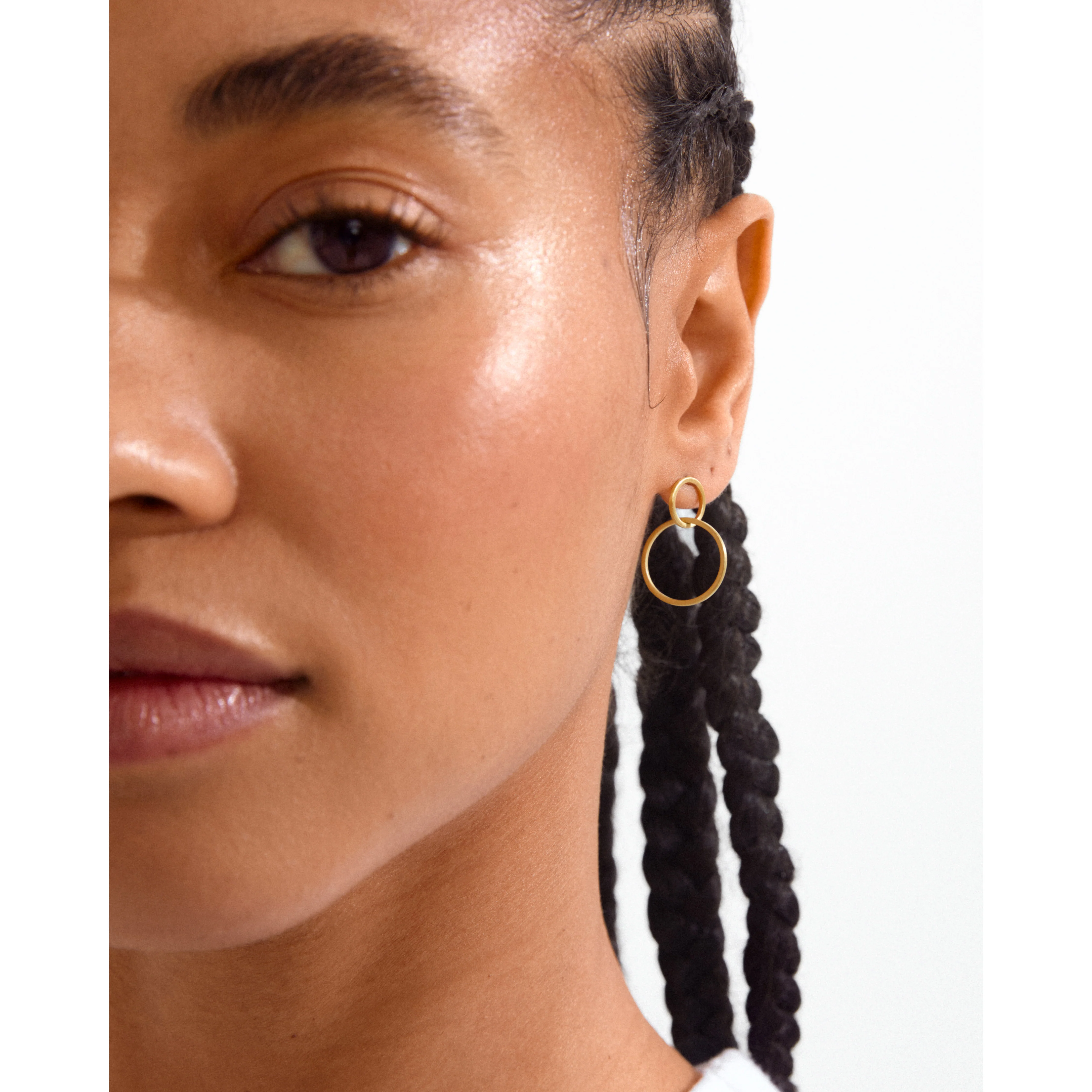 HARPER earrings gold-plated - Image 3