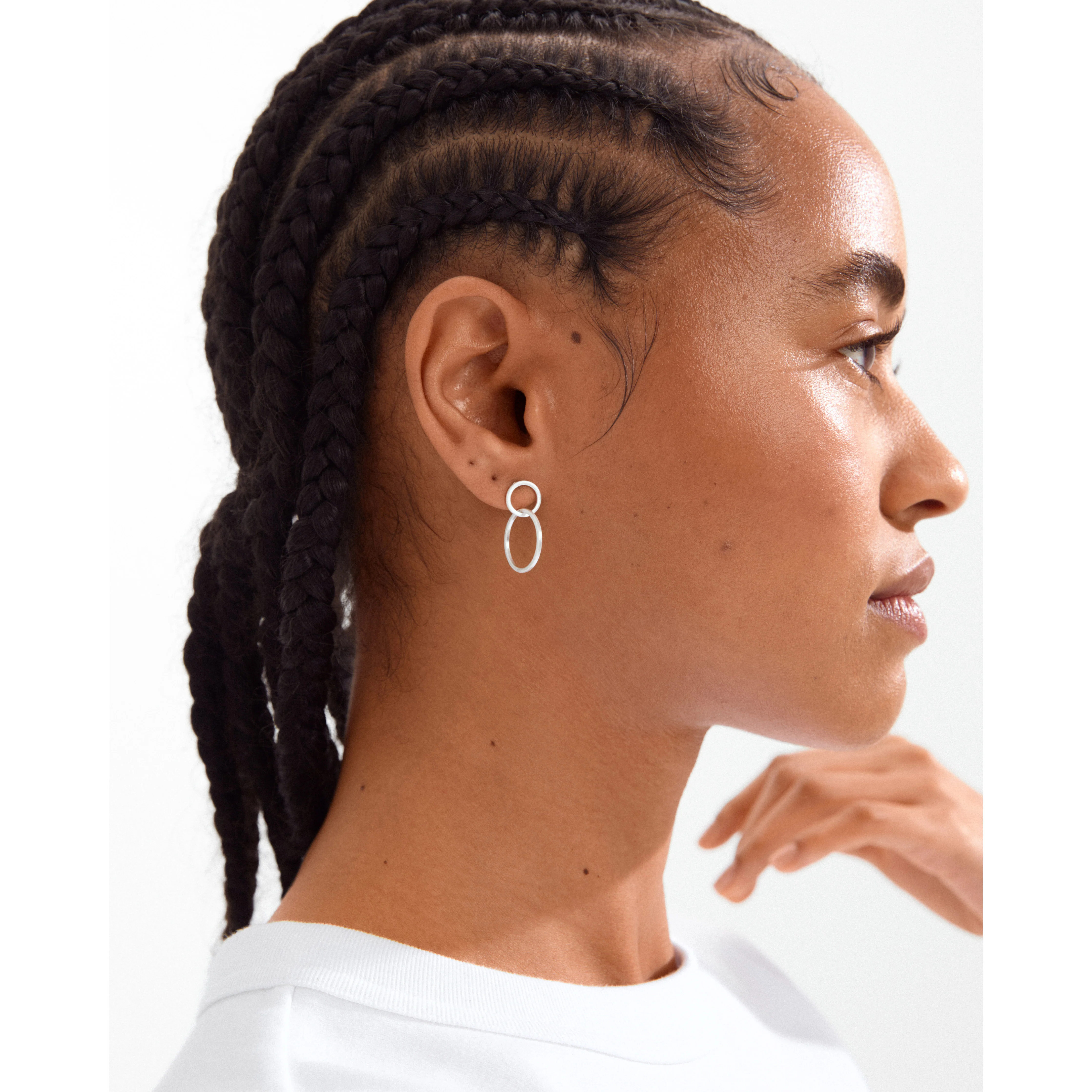 HARPER earrings silver-plated - Image 3