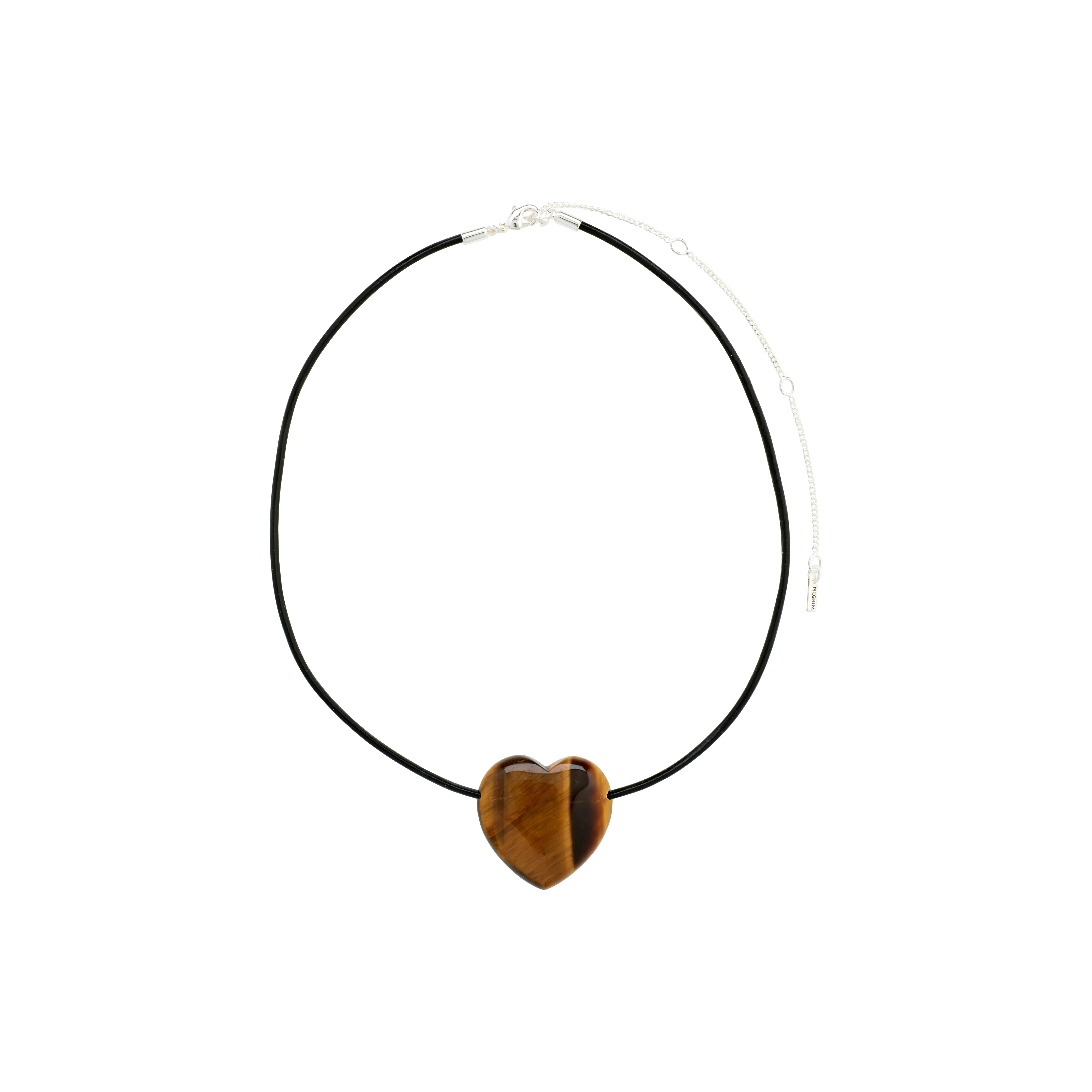 STAY tiger eye necklace silver-plated - Image 4