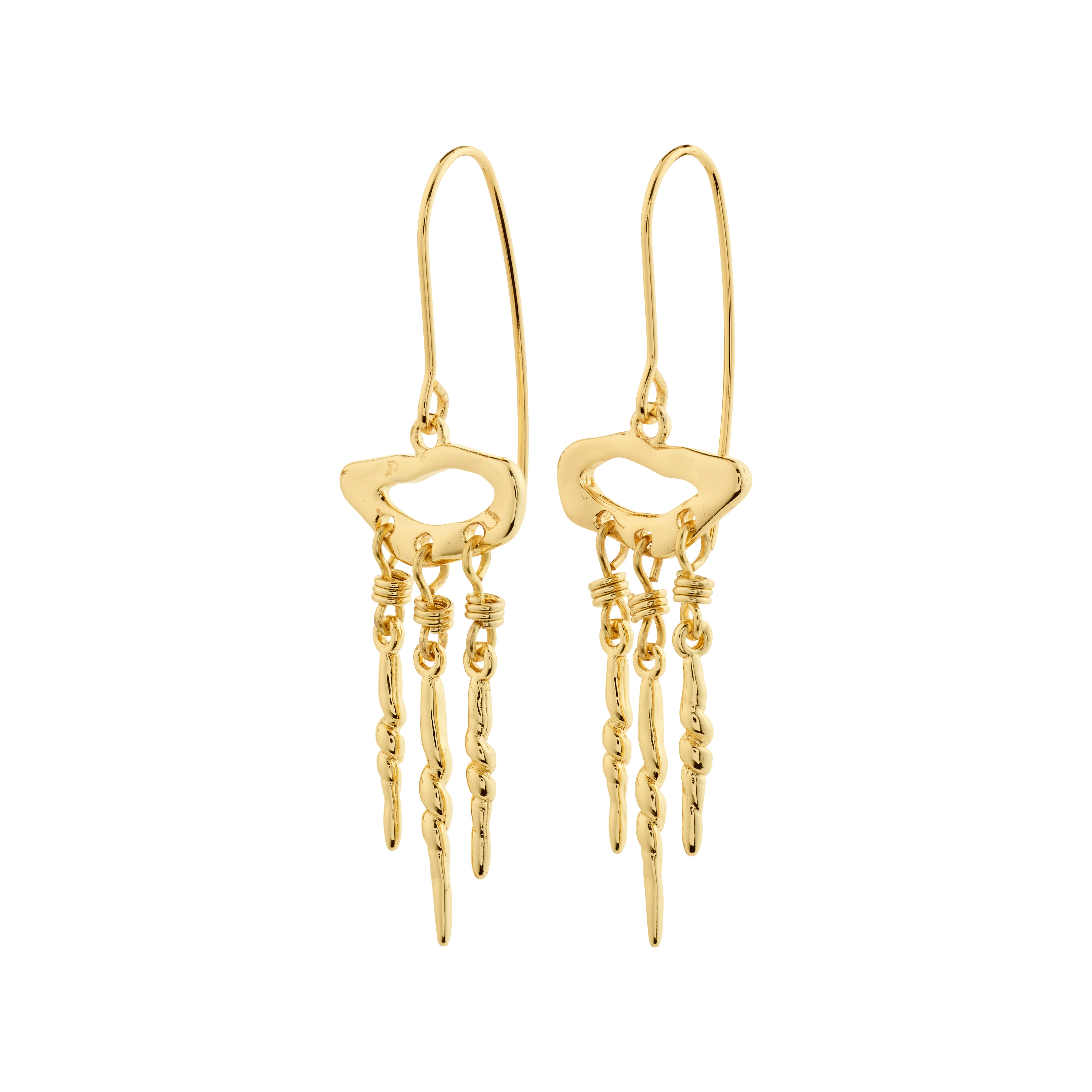 BREEZE earrings gold-plated