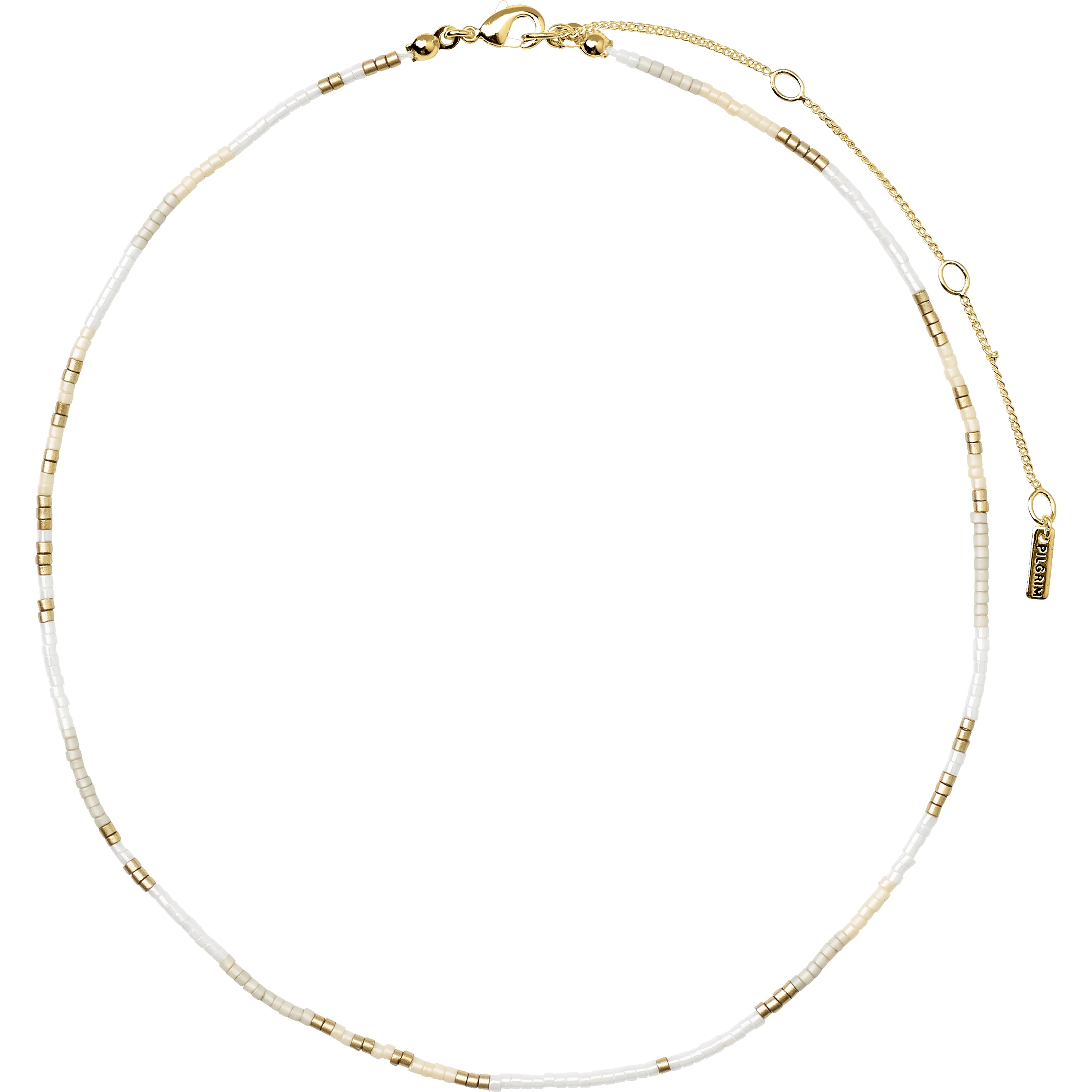 ALISON necklace white, gold-plated - Image 5