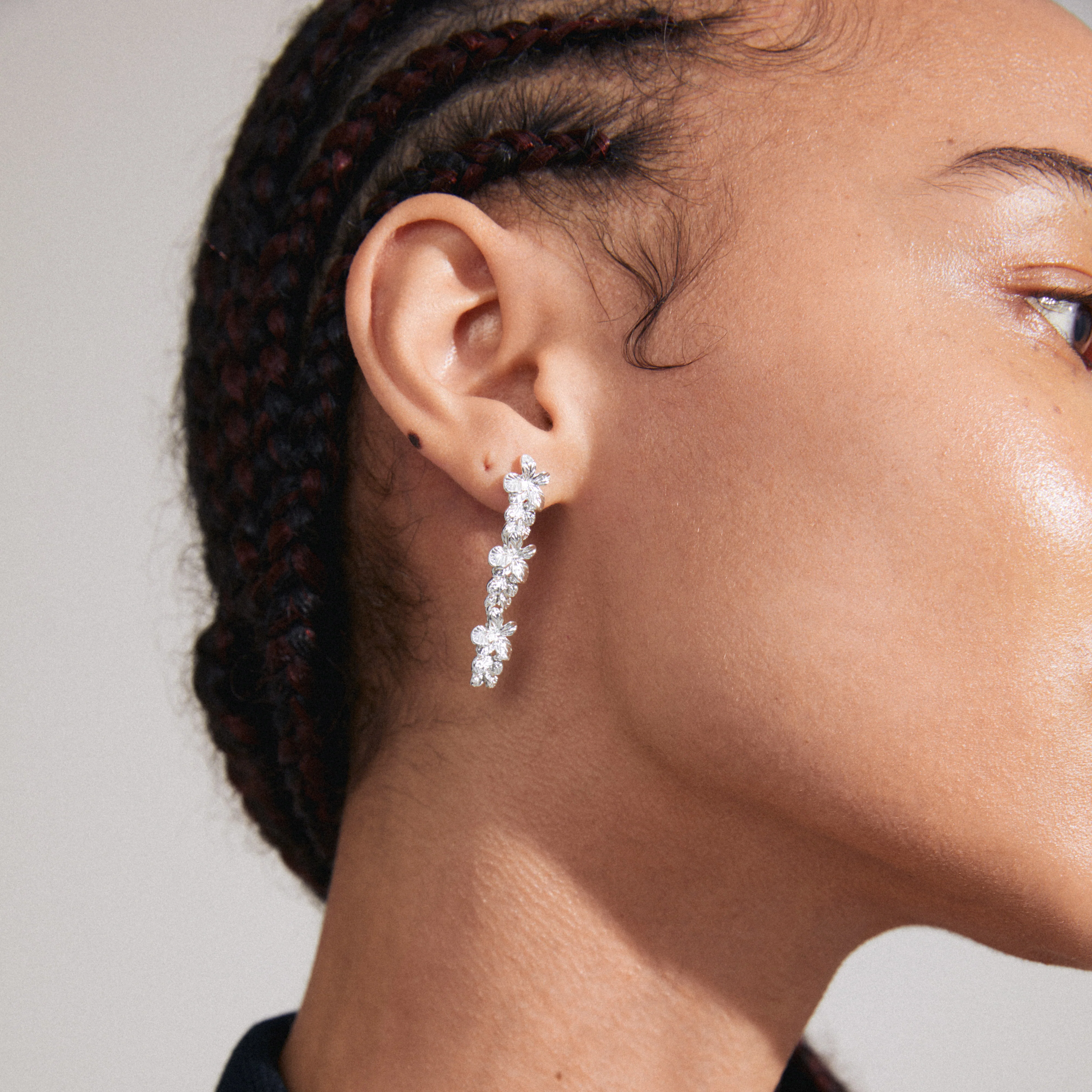CHARMAINE earrings silver-plated - Image 3