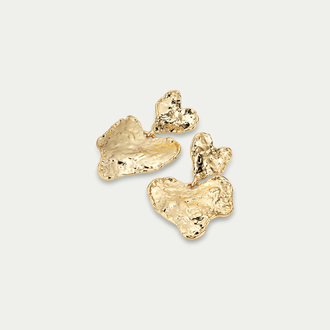 RYAN earrings gold-plated - Image 2