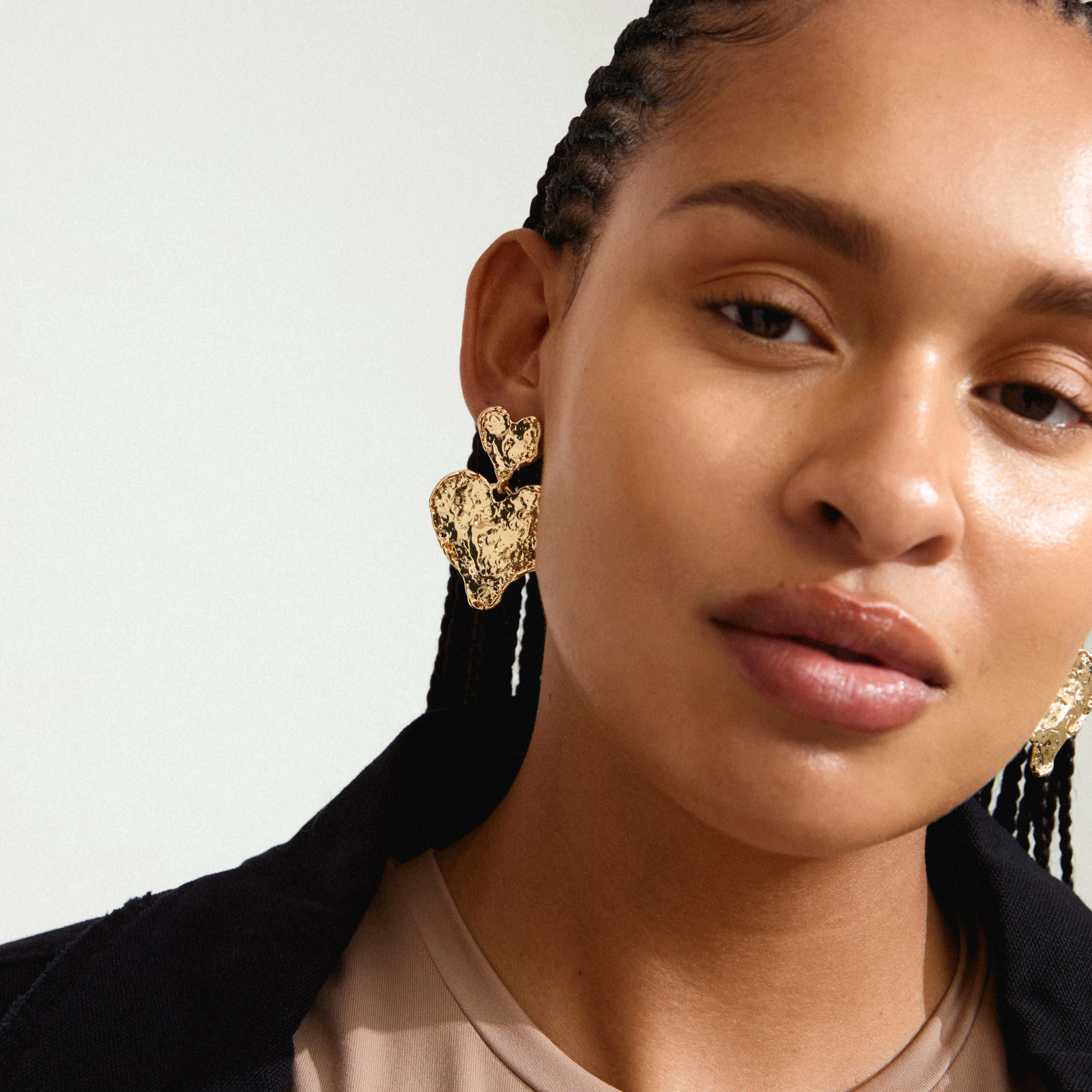 RYAN earrings gold-plated - Image 4