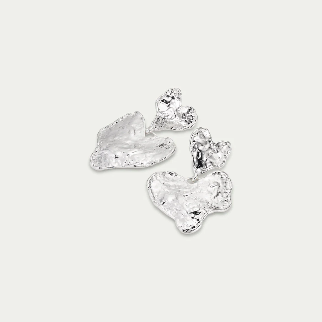 RYAN earrings silver-plated - Image 2