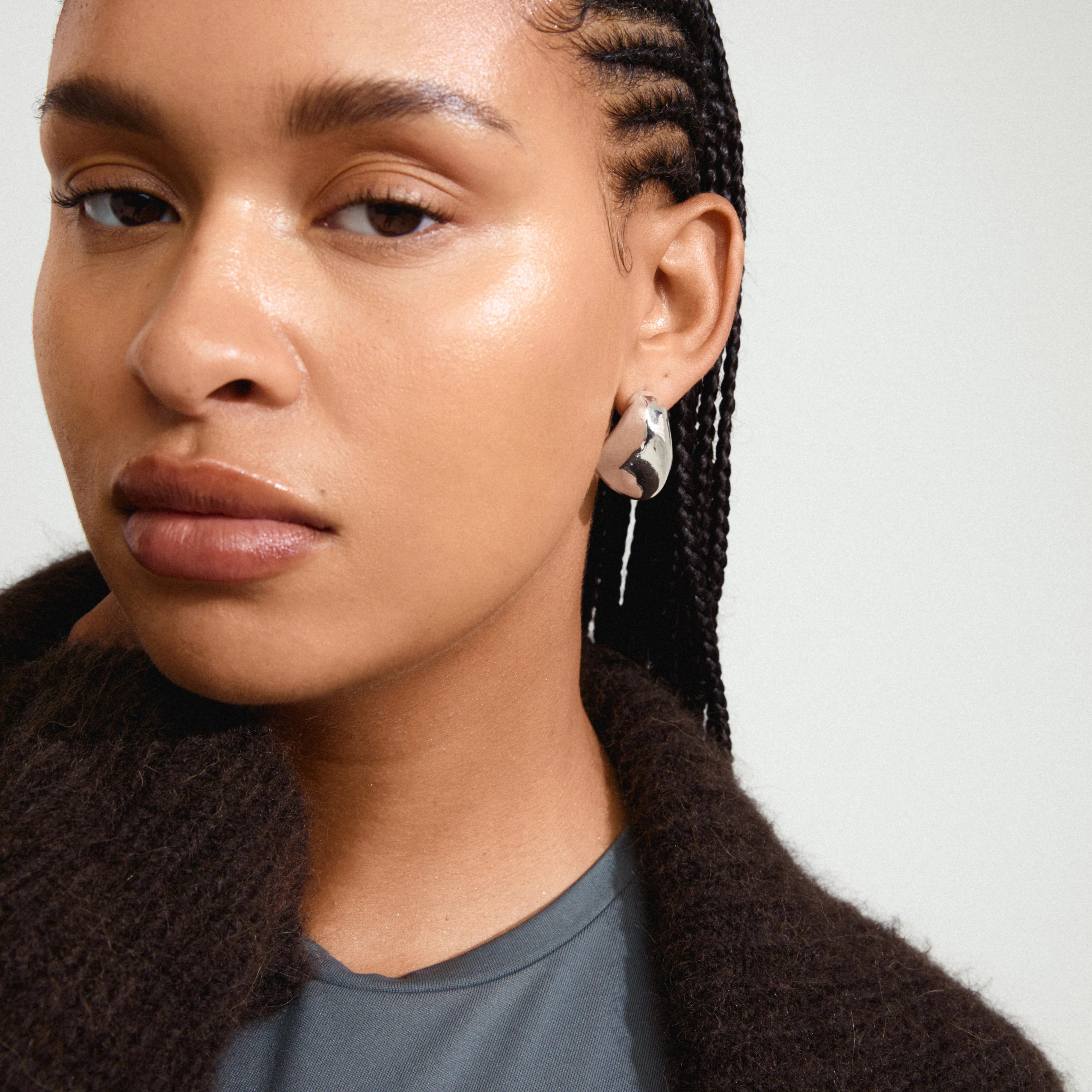 DUNE earrings silver-plated - Image 3