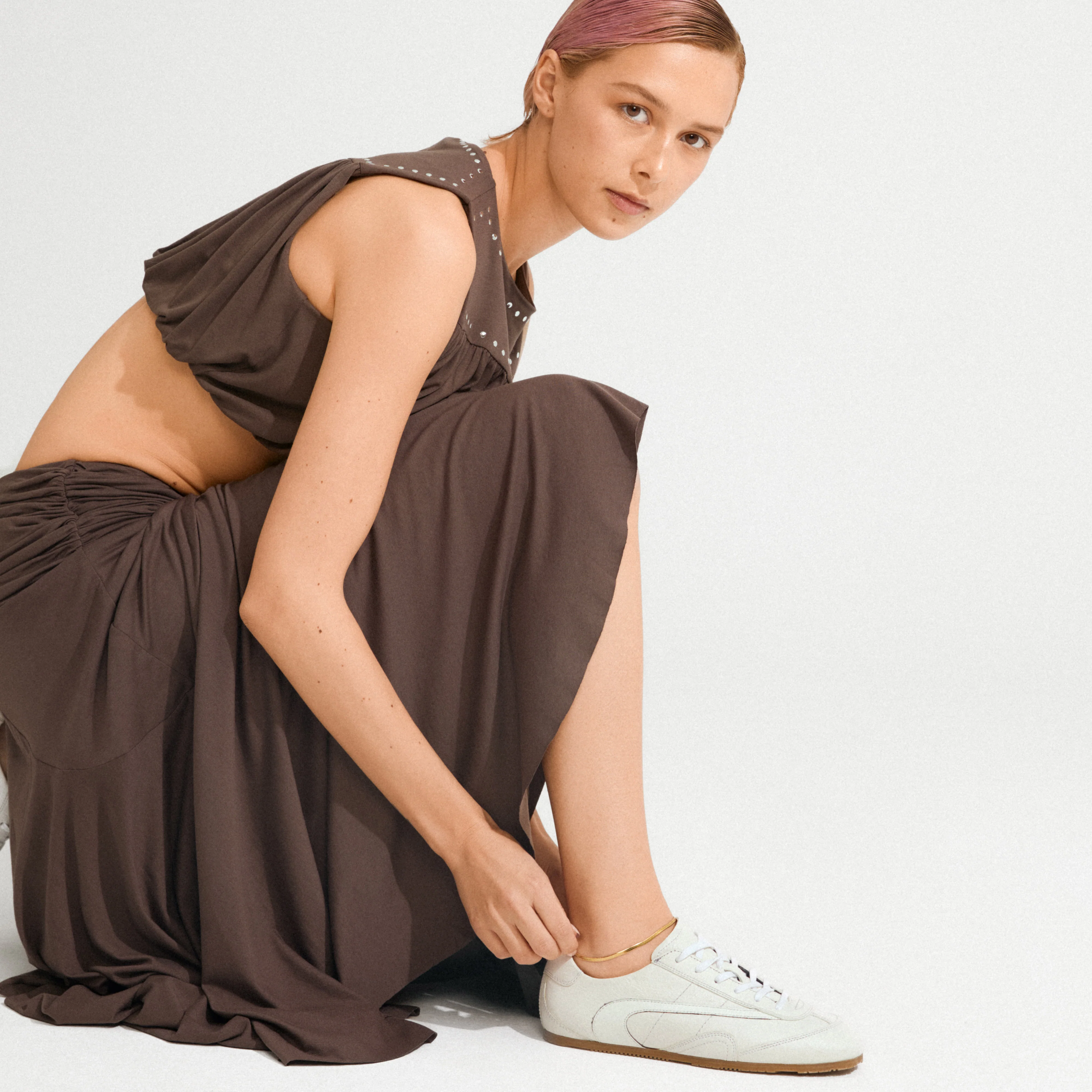 JOANNA ankle chain gold-plated - Image 3